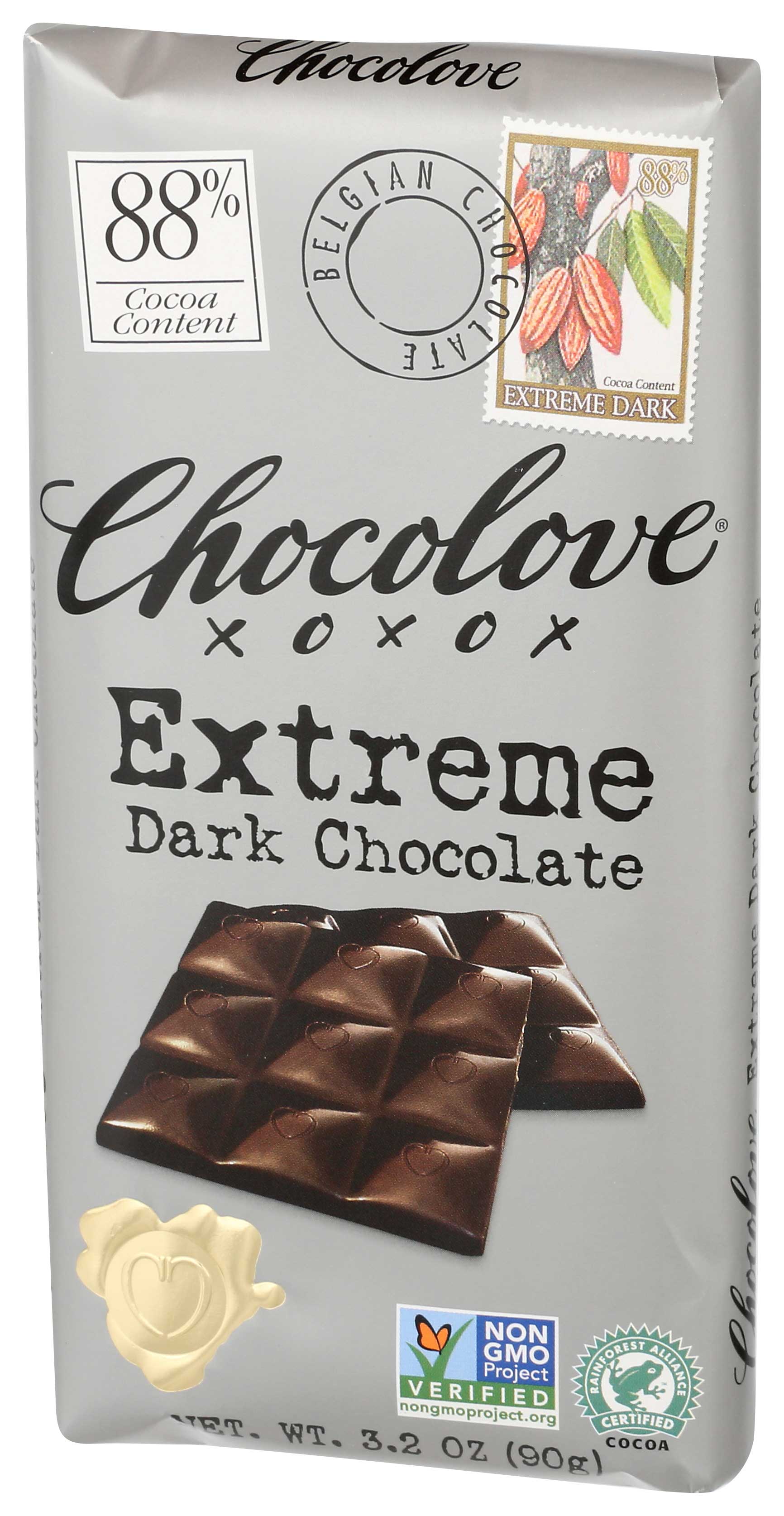 トップ Chocolove Xoxox FoodServiceDirect | Bar Chocolate Dark Extreme その他