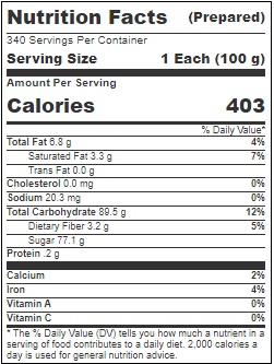 Parker Cinnamon Chips, 30 Pound