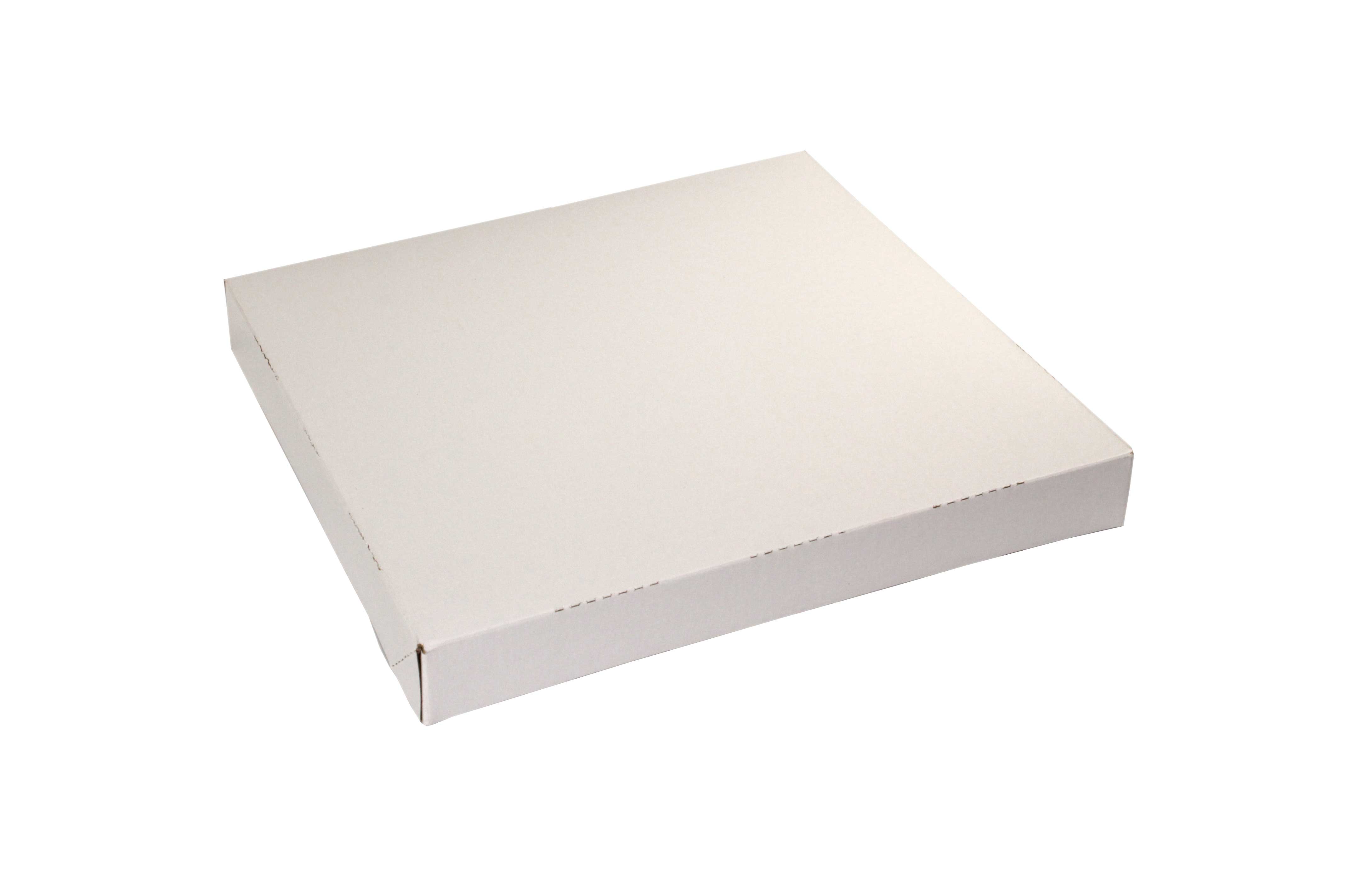 Boxit 4 Corner Automatic One Piece White Pizza Box, 12 X 12 X 1.5 Inch -- 100 Per Case