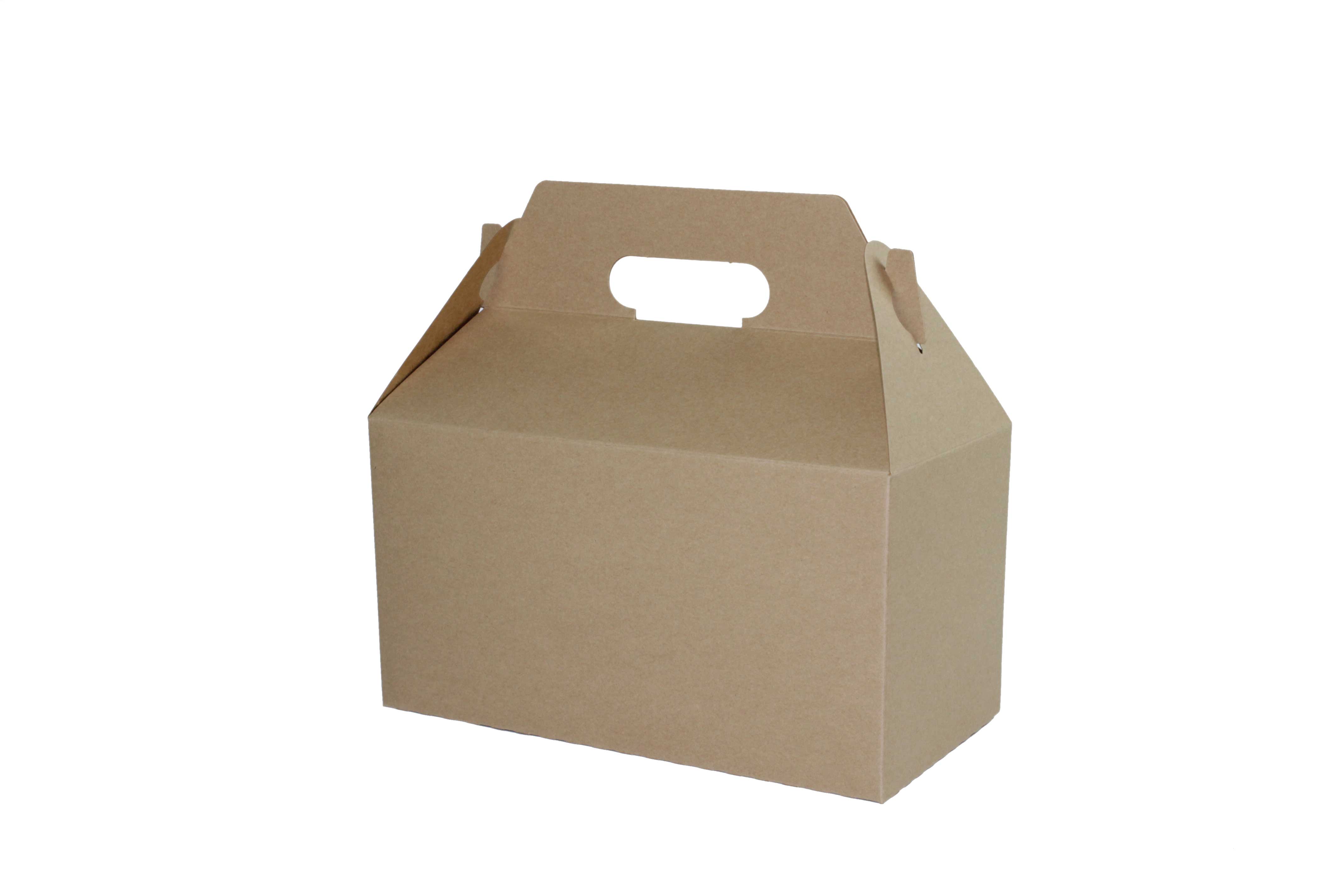 Boxit Kraft Gable Box Case | FoodServiceDirect