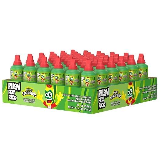 Lorena Pelon Pelo Rico Tamarind Flavored Candy -- 216 Per Case