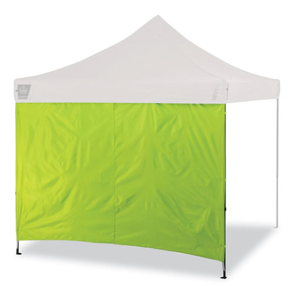 Ergodyne Shax 6098 Polyester Single Skin Lime Pop Up Tent Sidewall, 10 X 10 Feet