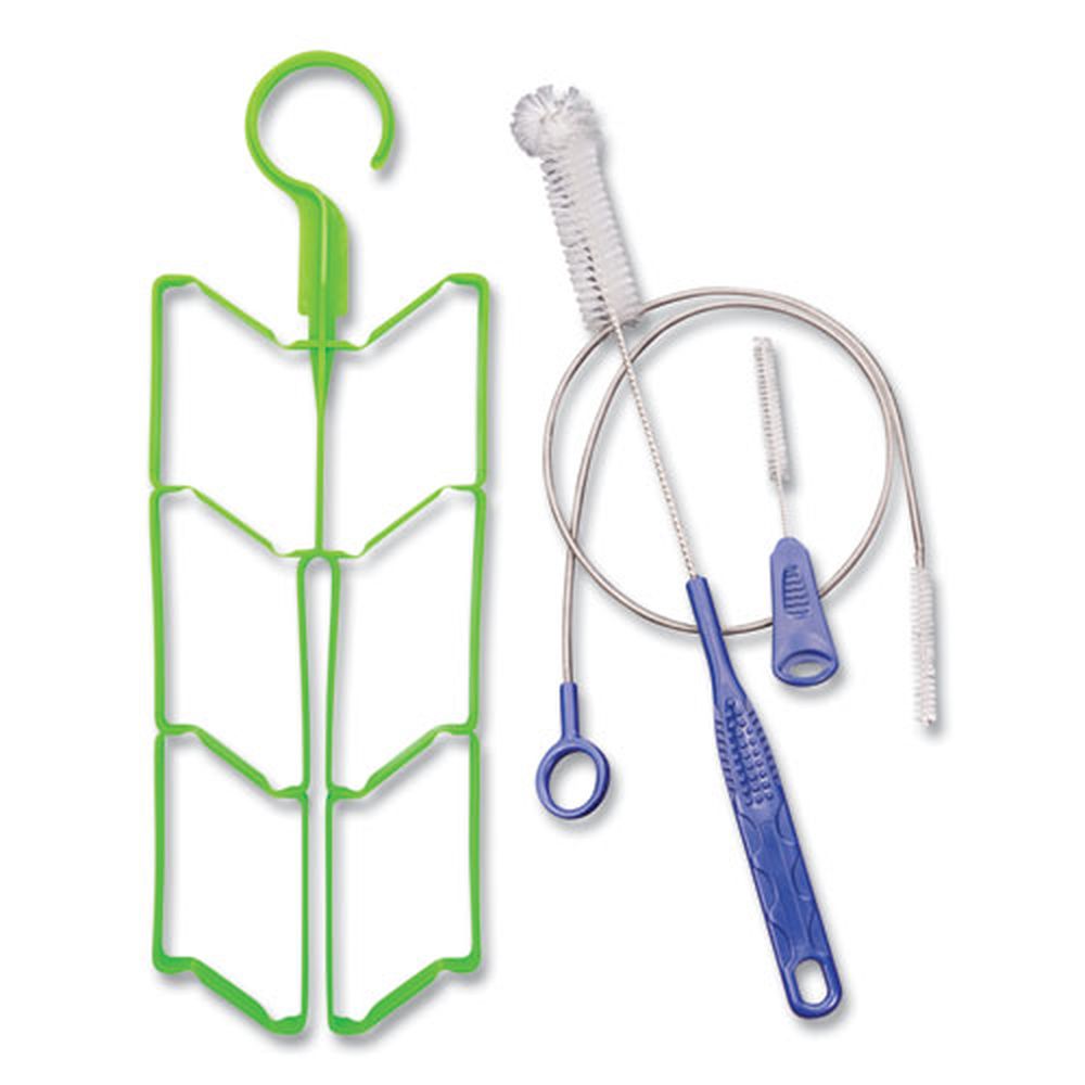 Ergodyne Chill Its 5159 Drying Rack Bladder Tube Bite Valve Cleaning Brushes Hydration Pack Cleaning Kit