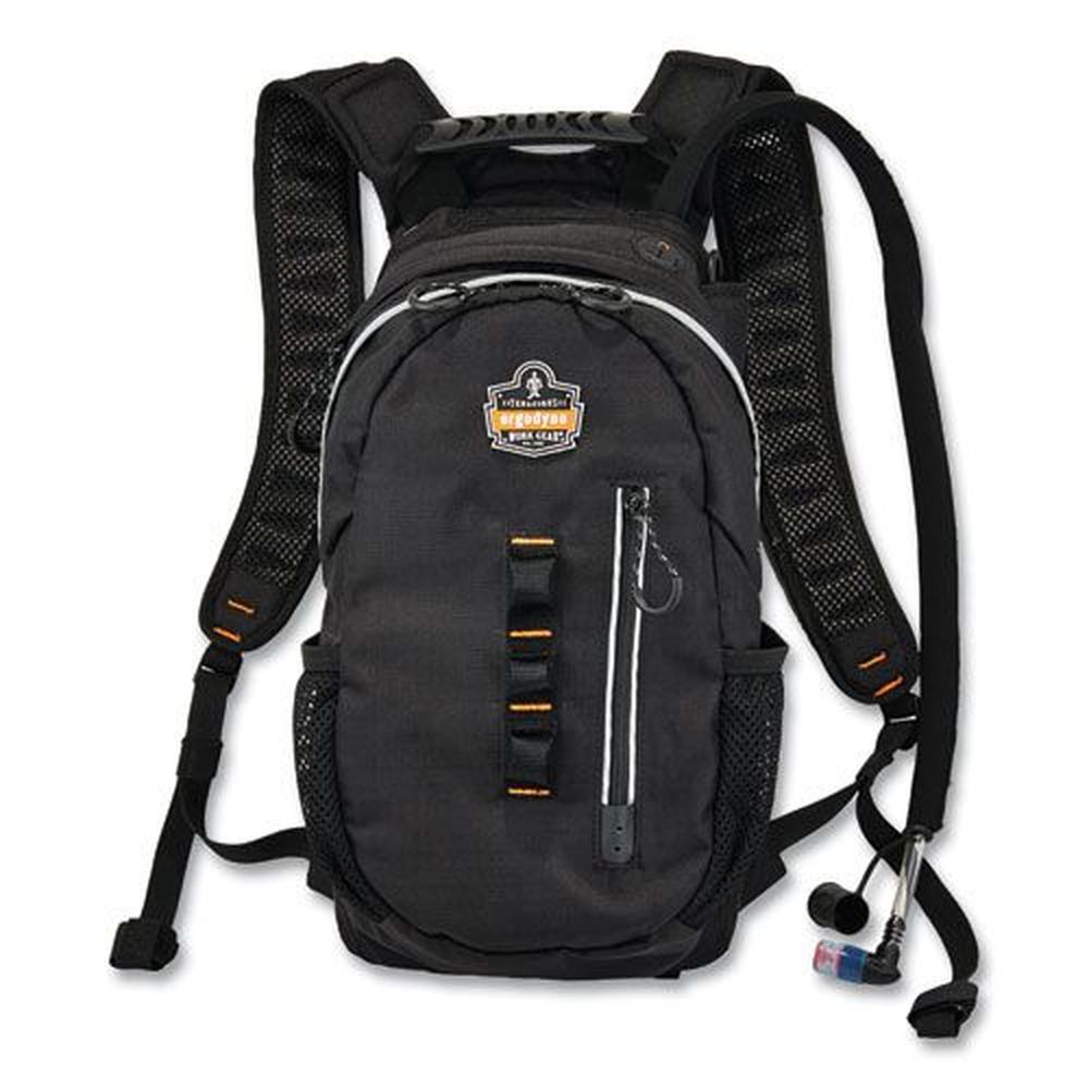 Ergodyne Chill Its 5157 Black Cargo Hydration Pack With Storage, 3 Liter Capacity
