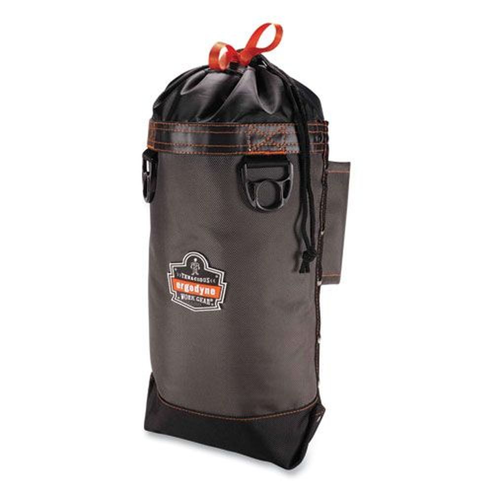 Ergodyne Arsenal 5928 Ballistic Polyester Black And Gray Tall Topped Bolt Bag Tool Pouch, 5 X 10 X 13 Inch