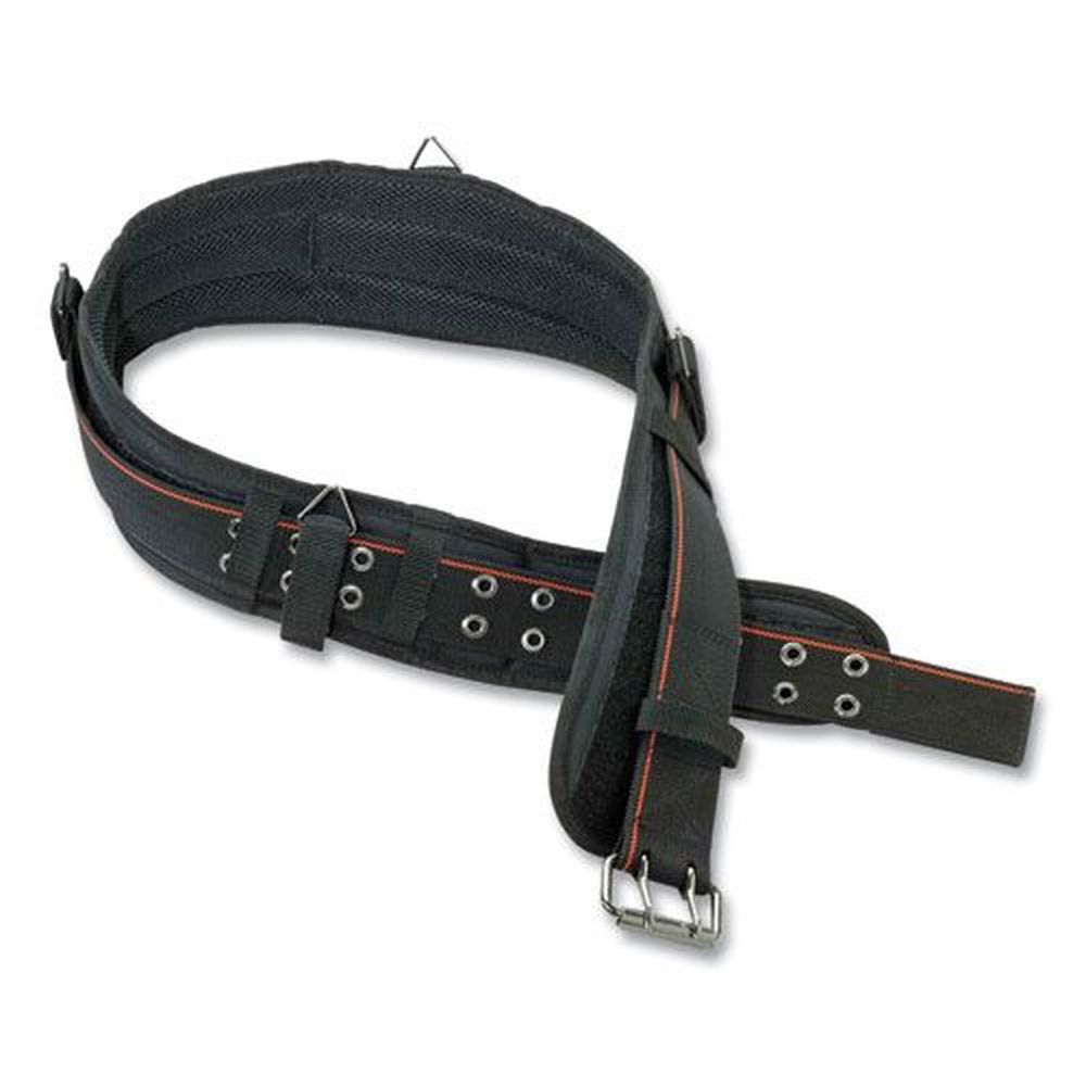 Ergodyne Arsenal 5555 Polyester Black 5 Inch Padded Base Layer Tool Belt Fits Waist 32 To 46 Inch