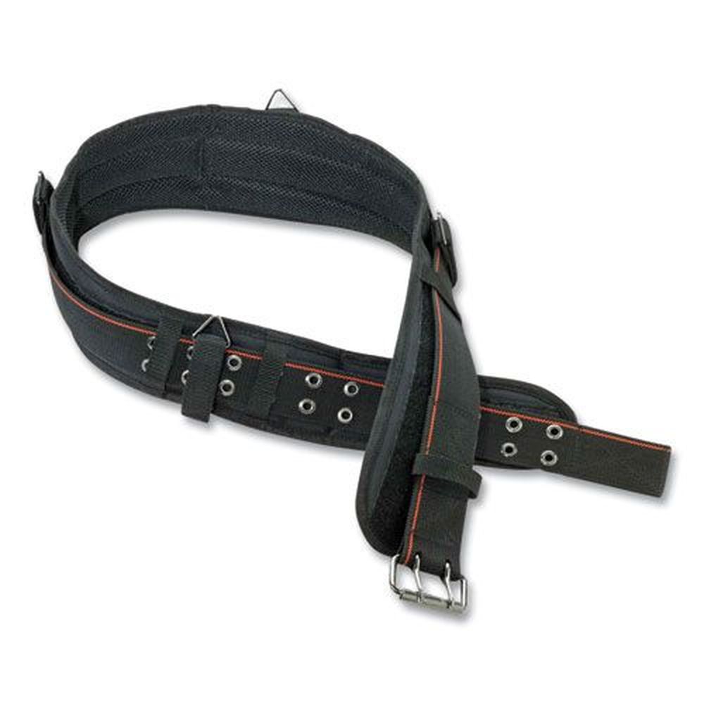 Ergodyne Arsenal 5555 Polyester Black 5 Inch Padded Base Layer Tool Belt Fits Waist 40 To 54 Inch