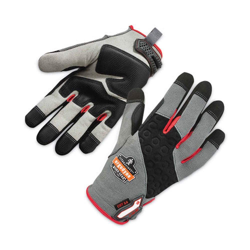 Ergodyne Proflex 710cr Gray 2x Large Heavy Duty Cut Resistant Gloves