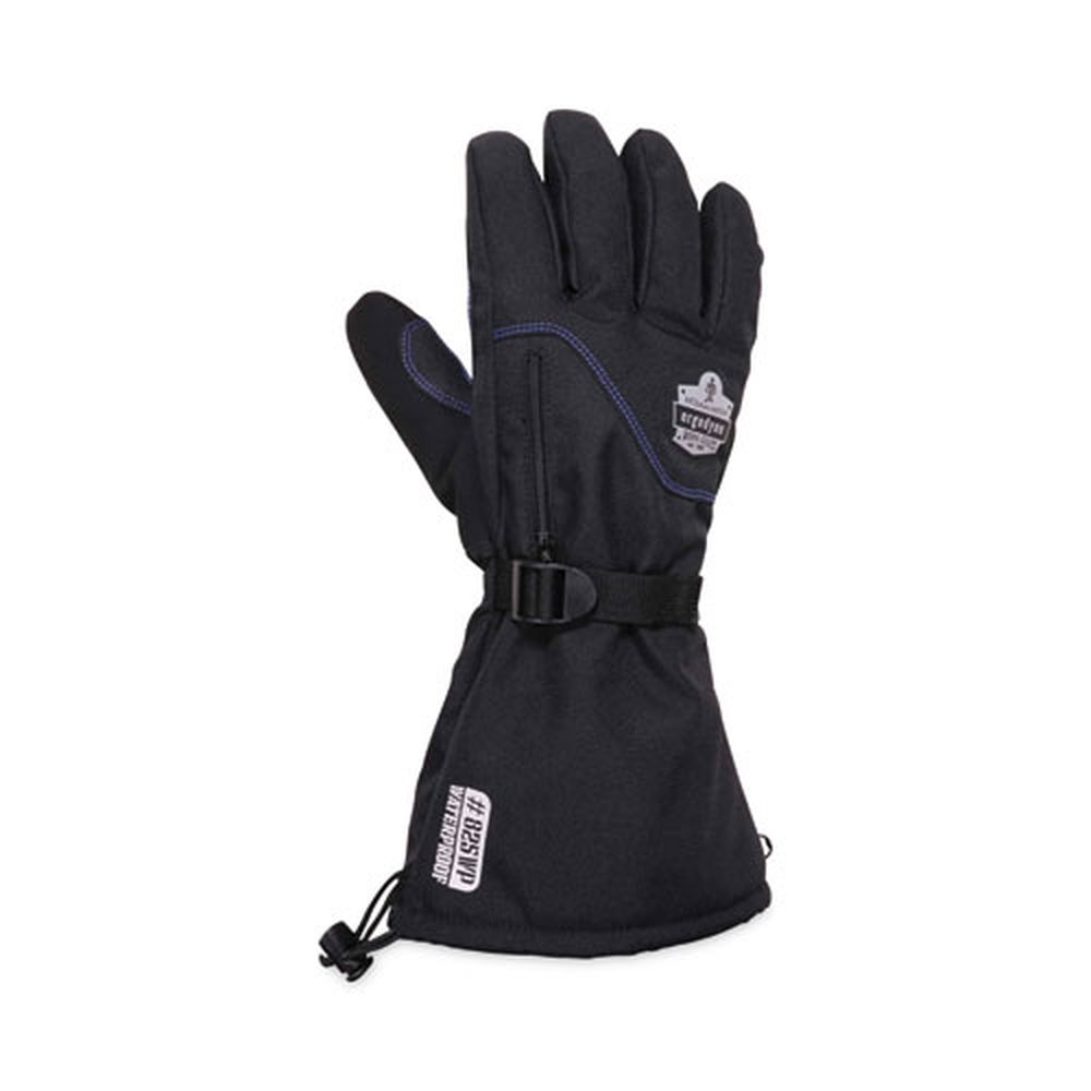 ergodyne ProFlex 825WP Black Small Thermal Waterproof Winter Work Gloves