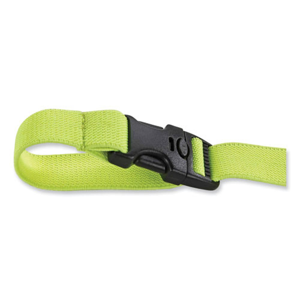 ergodyne Squids 3150 Lime 18 to 48 inch Long Elastic Lanyard