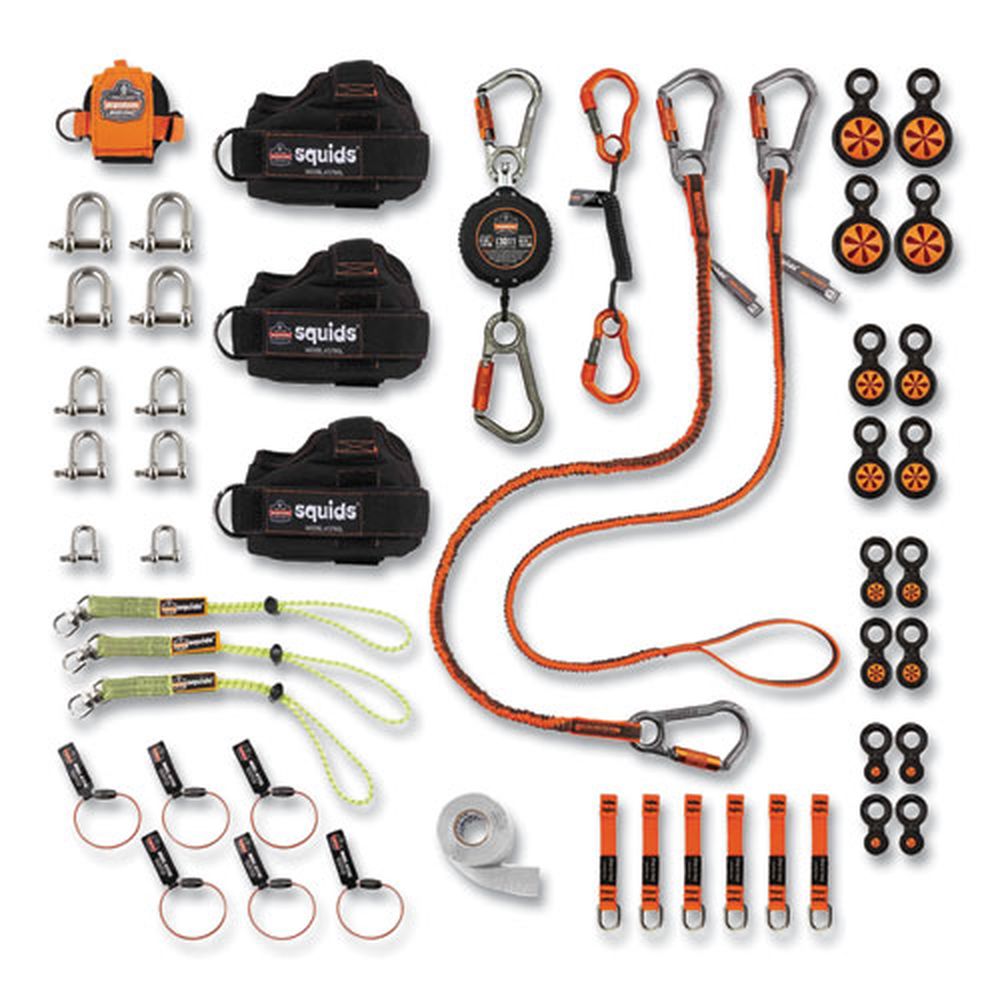 ergodyne Squids 3170 Lengths and Colors Assorted Max Working Capacities ...
