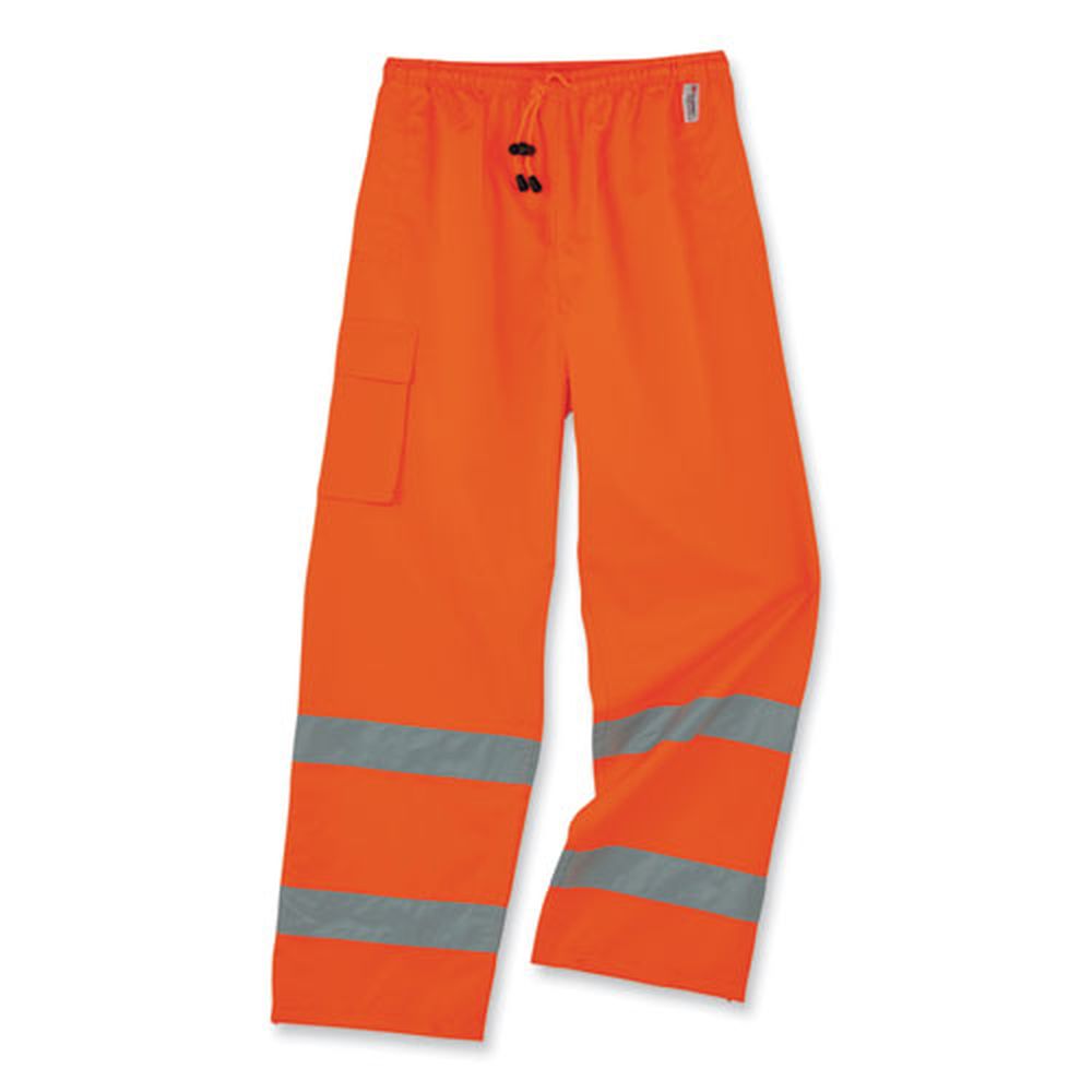 Ergodyne Glowear 8915 5x-large Orange Class E Hi-vis Rain Pants