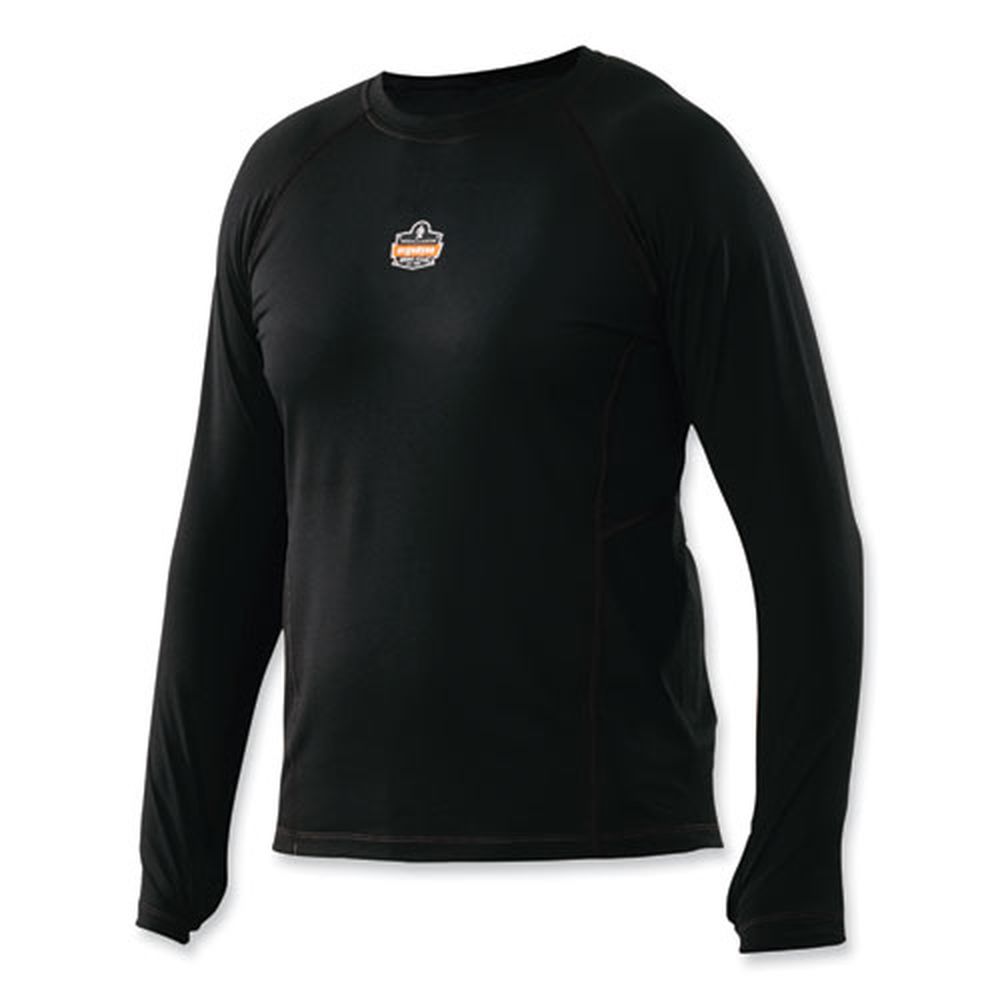 ergodyne N-Ferno 6435 3X-Large Black Midweight Long Sleeve Base Layer Shirt