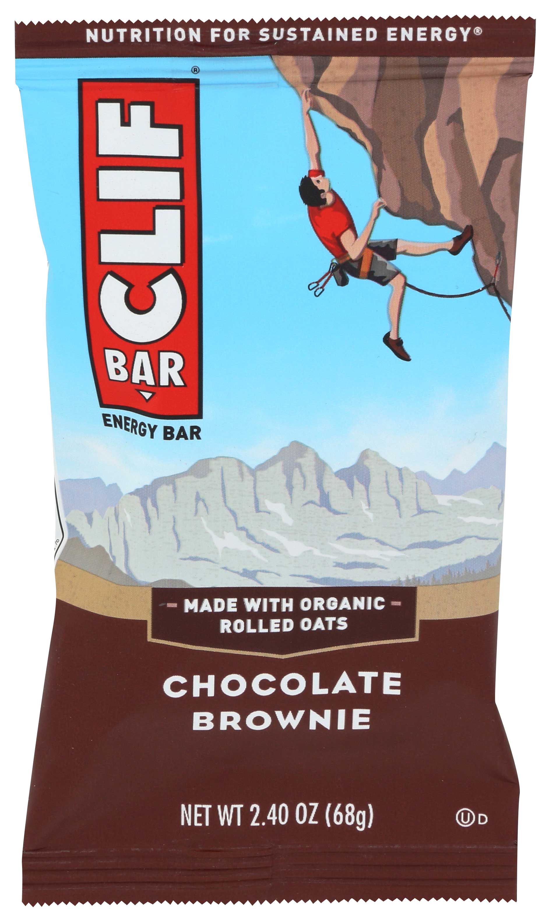 Clif Bars Chocolate Brownie, 2.4 Ounce -- 12 Per Case