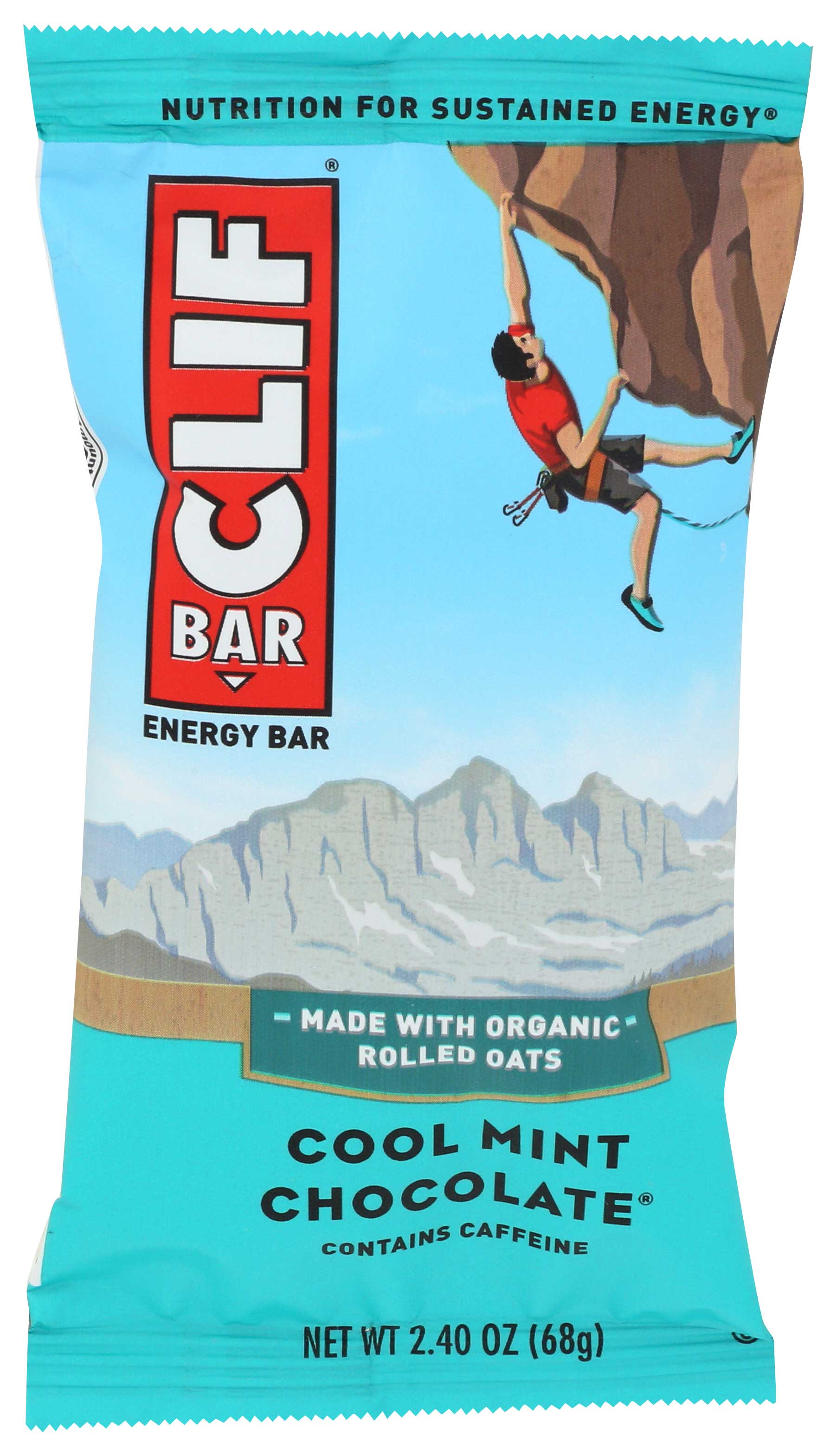 Clif Cool Mint Chocolate Bar, 2.4 Ounce -- 12 Per Case
