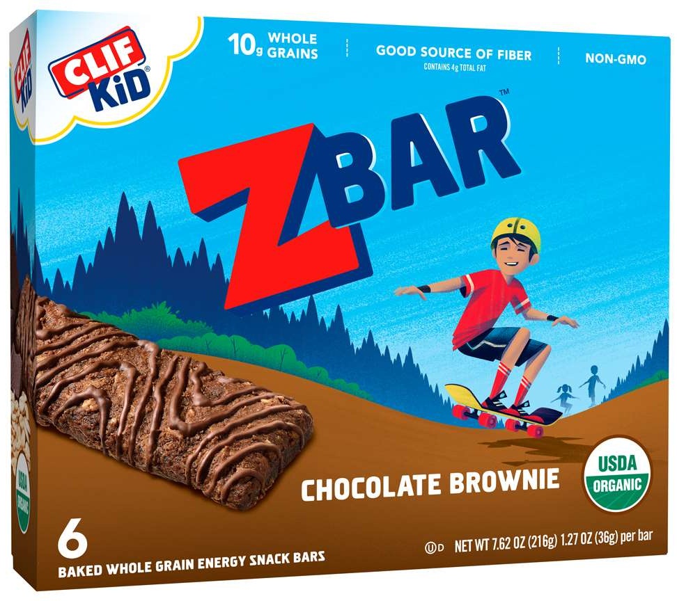 Clif Zbar Chocolate Brownie Energy Bar, 7.62 Ounce -- 9 Per Case