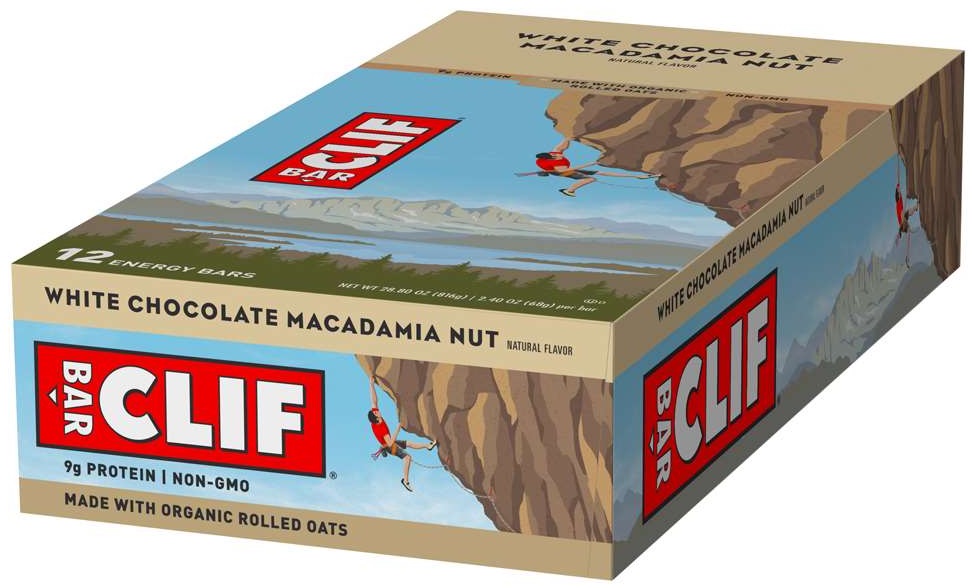 Clif Mini White Chocolate Macadamia Nut Energy Bar, 20 Count -- 4 Per Case