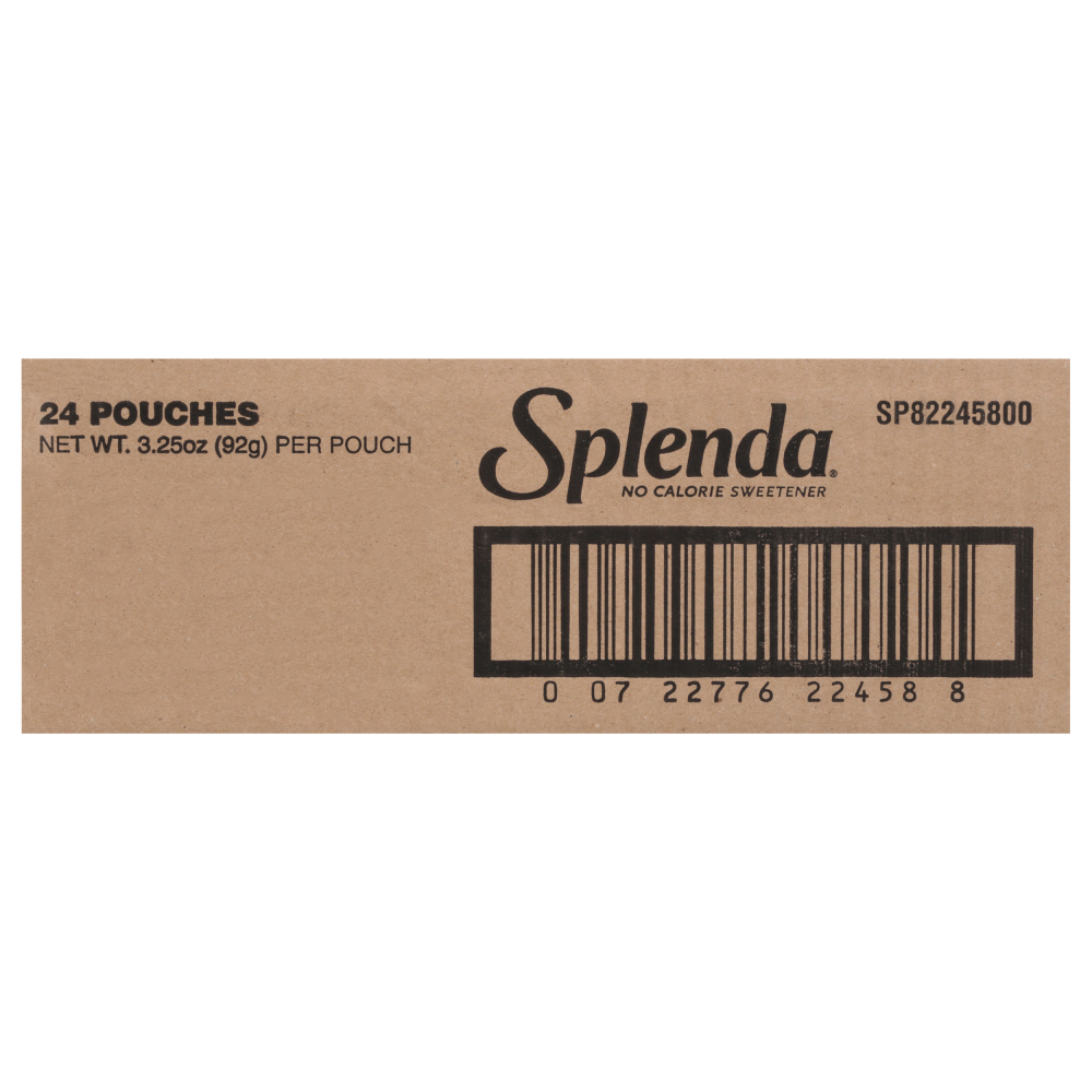 Splenda No Calorie Sweetener Pouch, 3.25 Ounce -- 24 Per Case