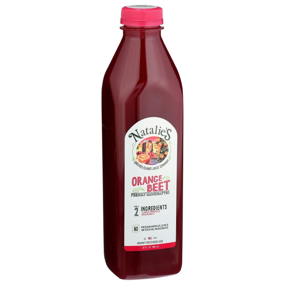 Natalies Orange Beet Juice, 32 Ounce -- 6 Per Case