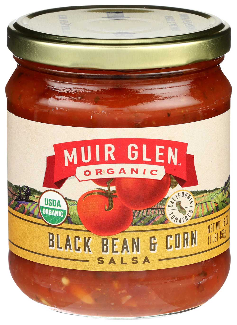 Muir Glen Organic Medium Black Bean And Corn Salsa, 16 Ounce -- 12 Per Case