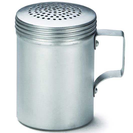 Tablecraft Aluminum Dredge With Handle, 10 Ounce