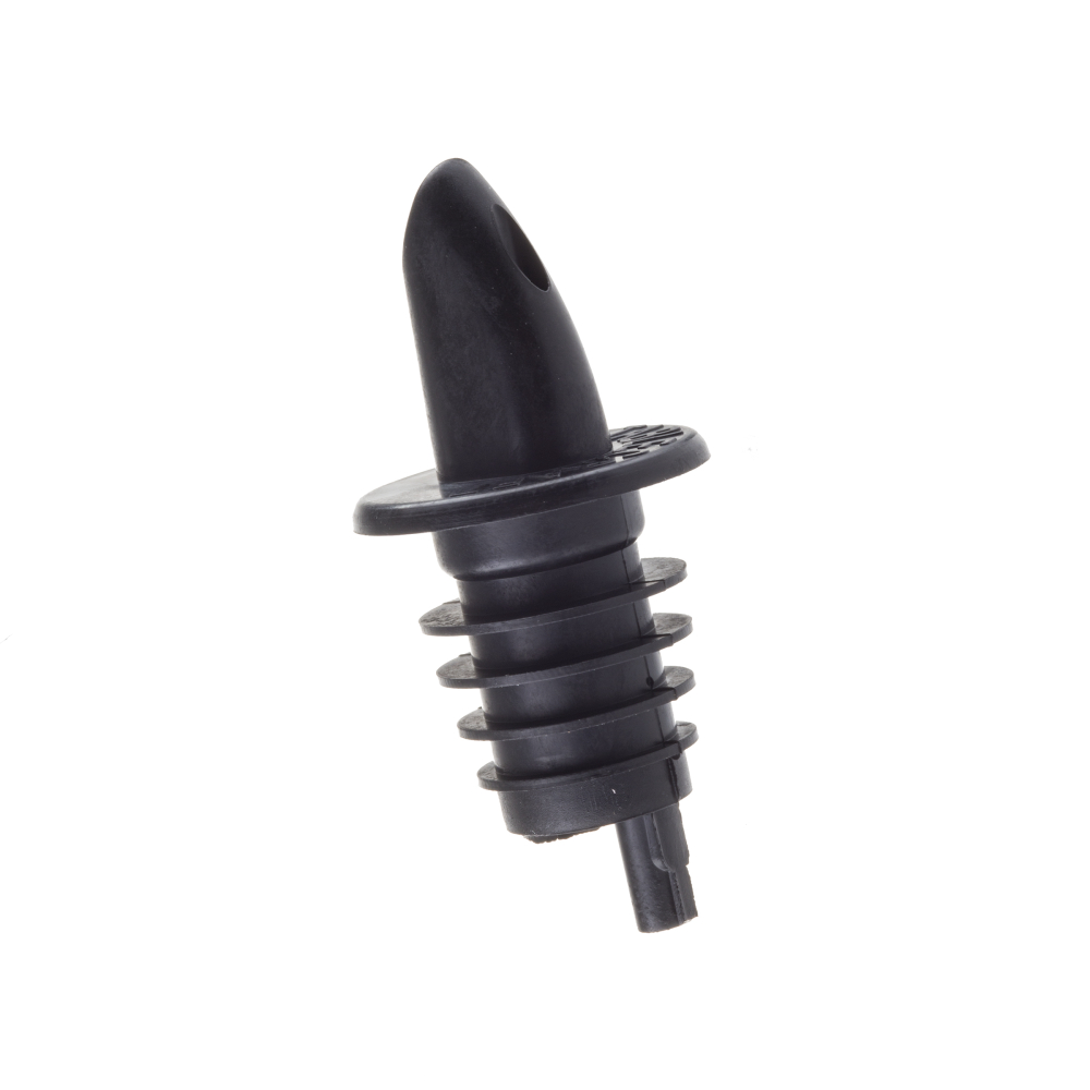 Tablecraft Plastic Black Economy Pourer, 1.25 X 1.25 X 2.6875 Inch -- 12 Per Case