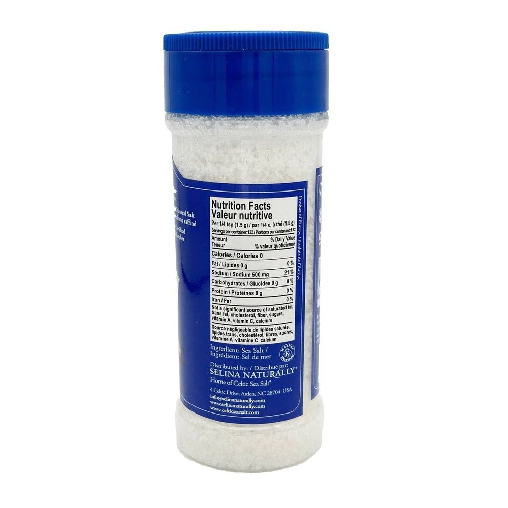 Celtic Sea Salt Selina Naturally Flower Of The Ocean Shaker, 7 Ounce -- 6 Per Case