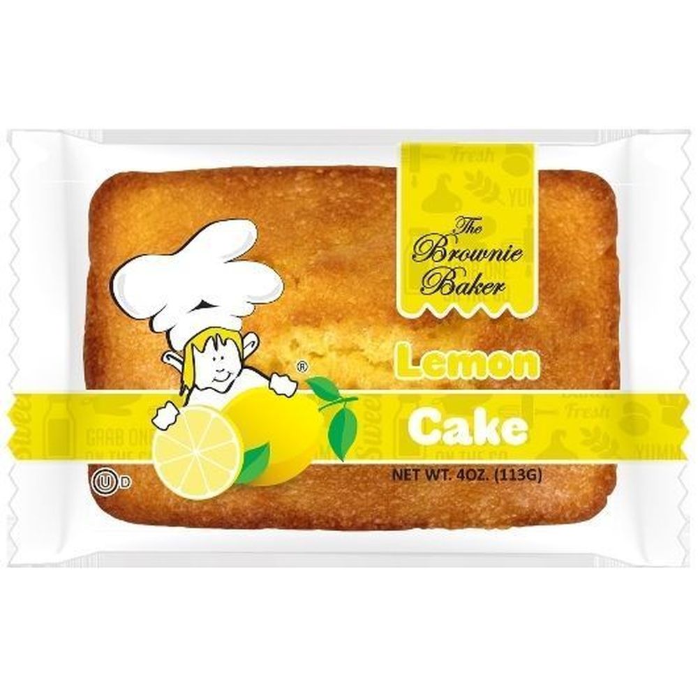 The Brownie Baker Lemon Cake, 4 Ounce -- 9 Per Case