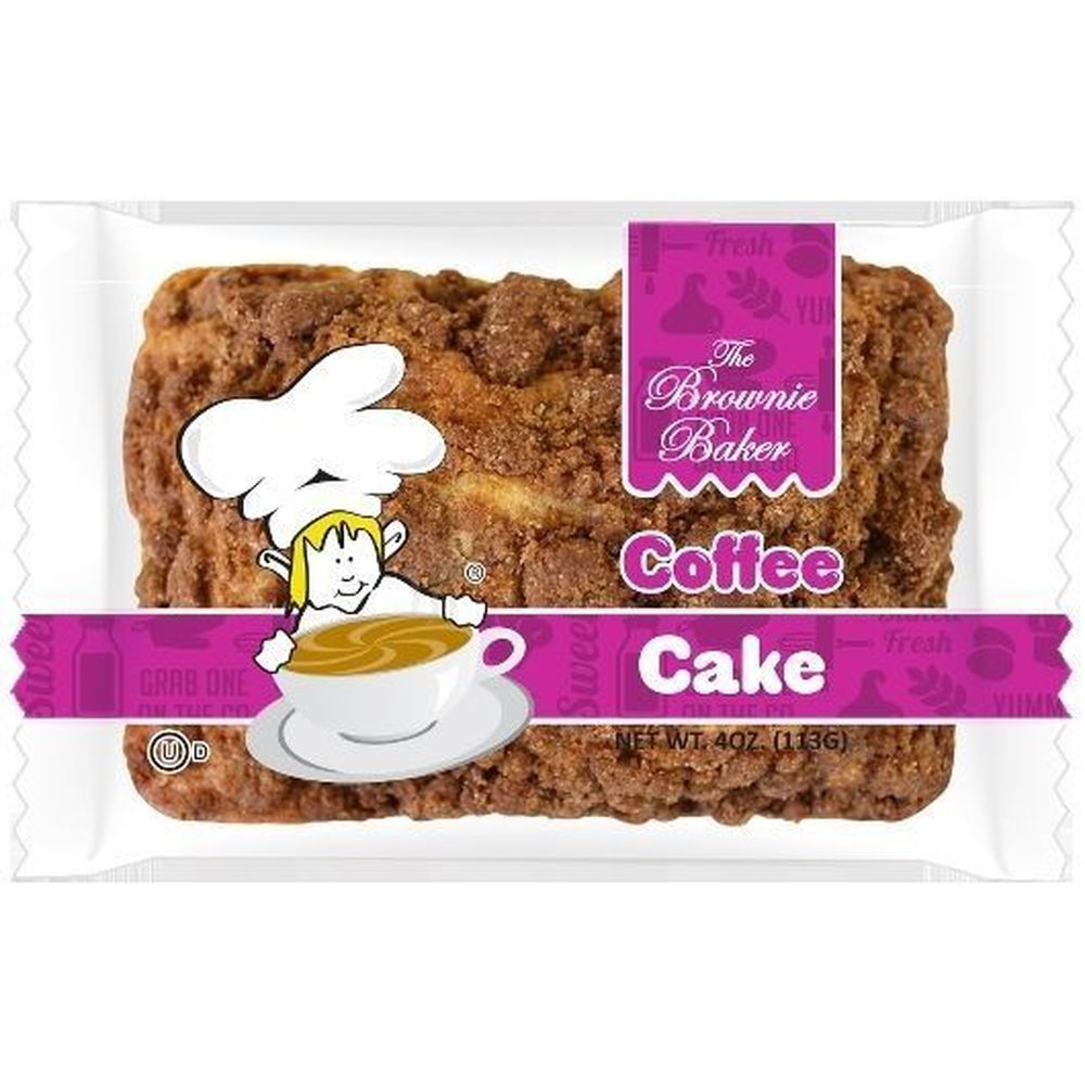 The Brownie Baker Coffee Cake, 4 Ounce -- 9 Per Case