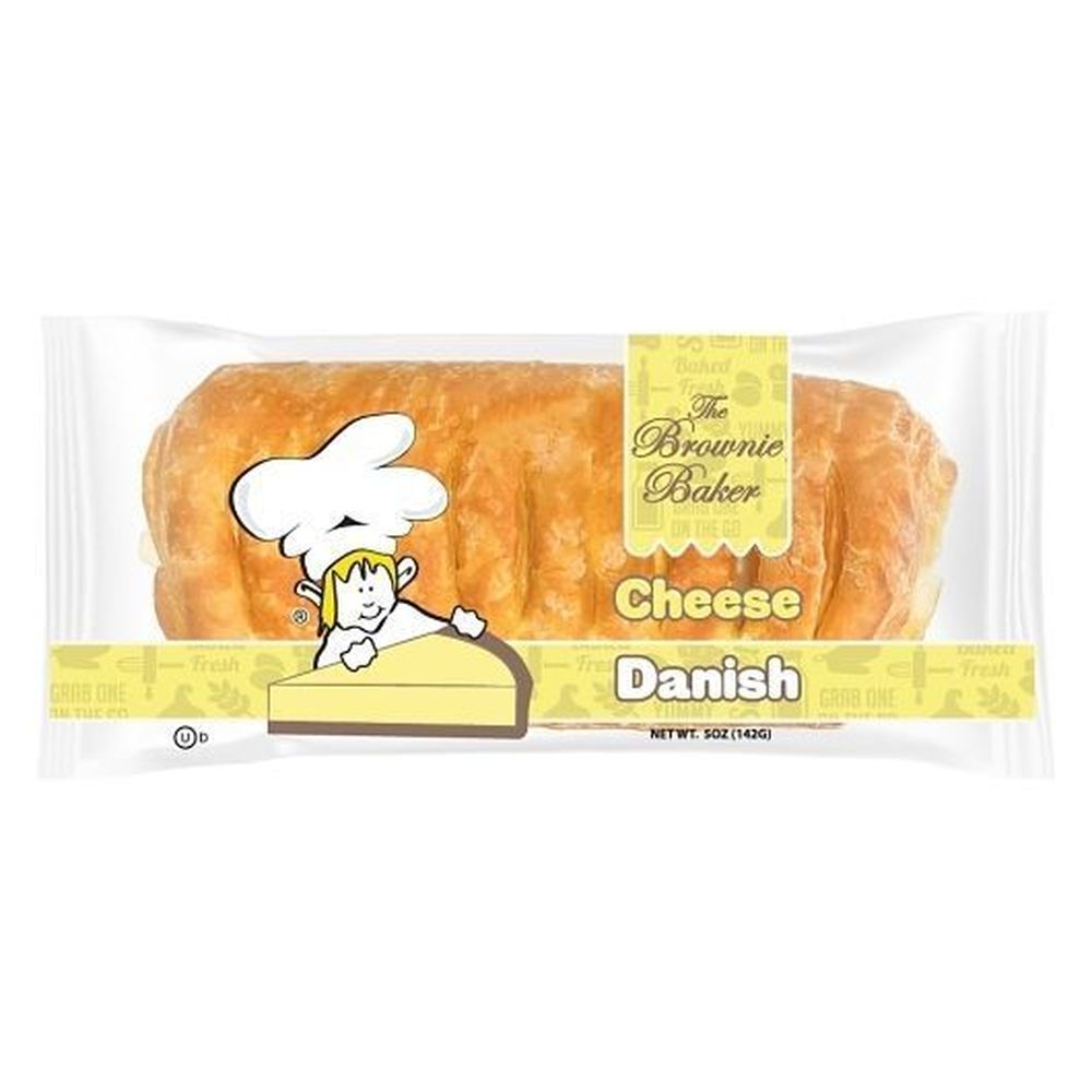 The Brownie Baker Gourmet Cheese Danish, 5 Ounce -- 9 Per Case