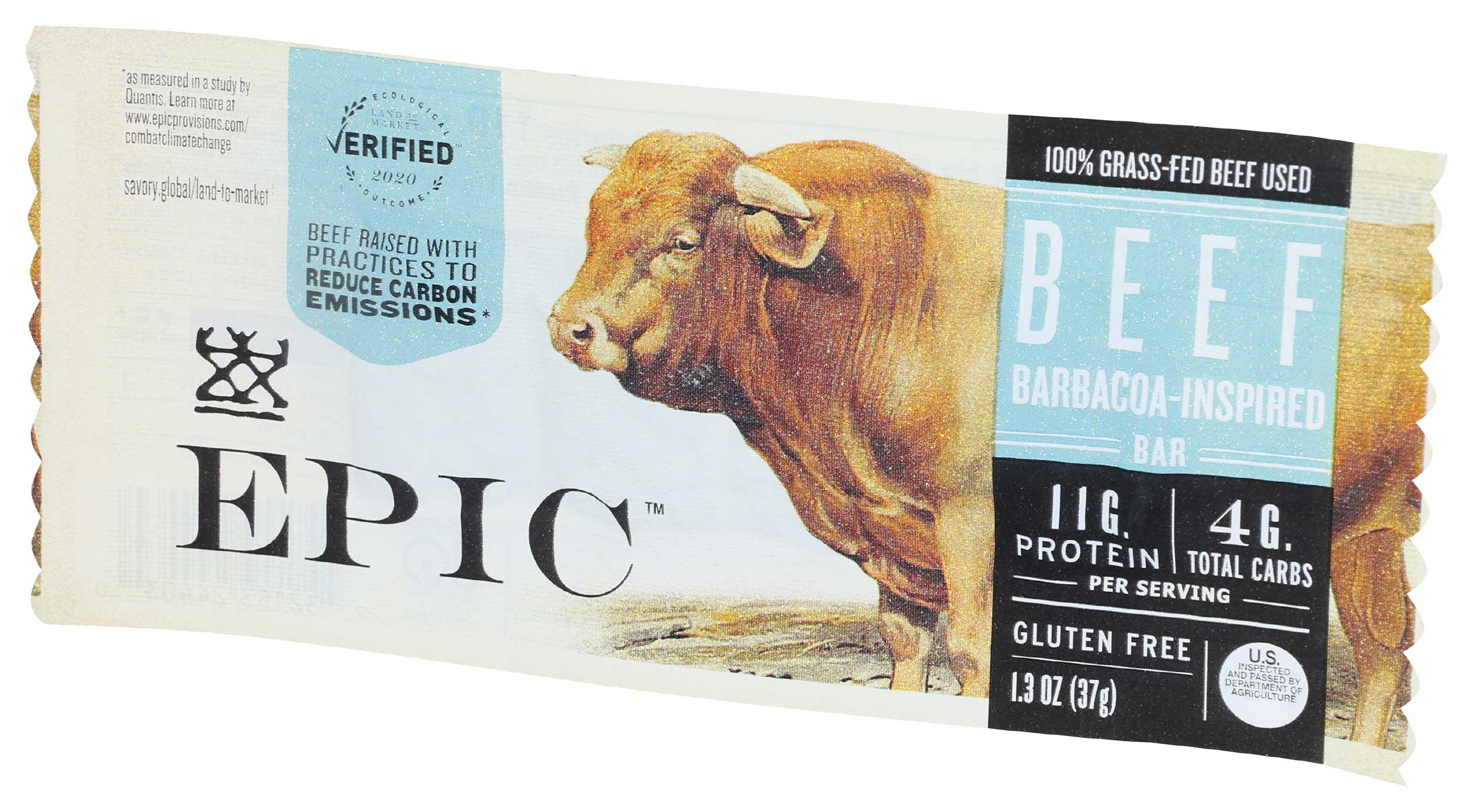 Epic Beef Barbacoa Inspired Bar, 1.3 Ounce -- 12 per case