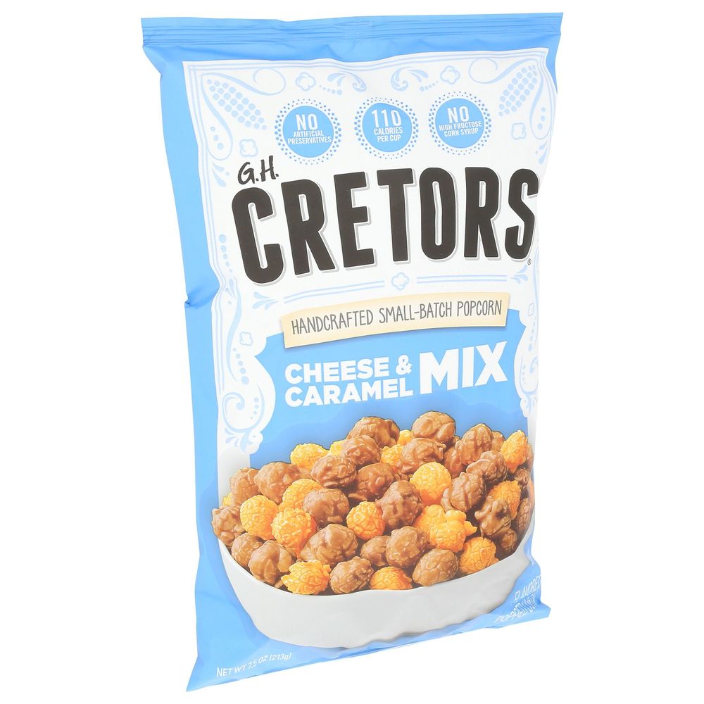 Gh Cretors Popcorn Cheese And Caramel Mix, 7.5 Ounce -- 12 Per Case