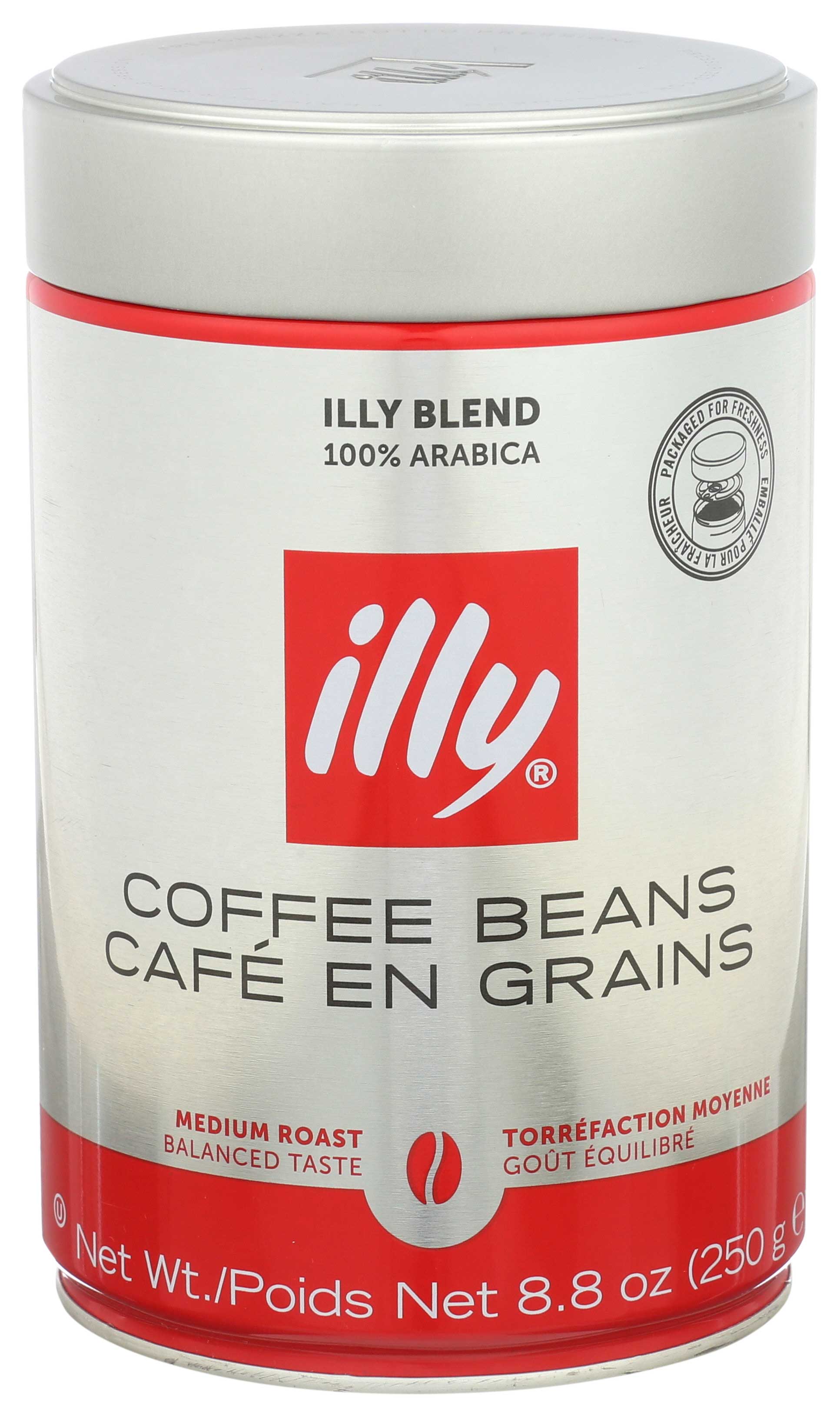 Illy Whole Bean Medium Roasted Coffee, 8.8 Ounce -- 6 Per Case