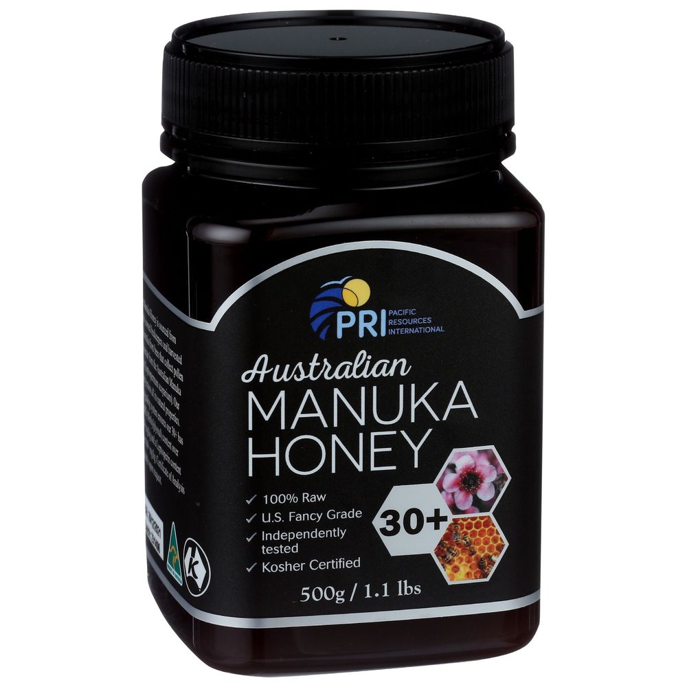 Pacific Resources International 30 Plus Australian Manuka Honey, 1.1 Pound -- 6 Per Case