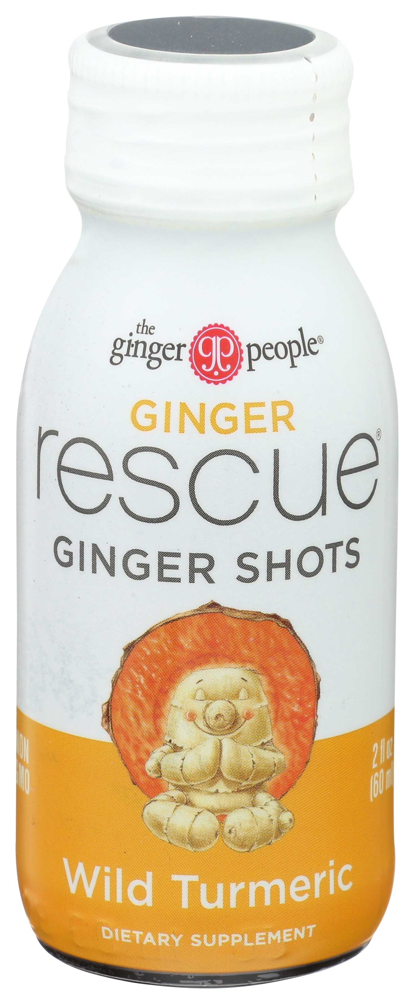 The Ginger People Wild Turmeric Ginger Rescue Shots, 2 Ounce -- 12 per ...
