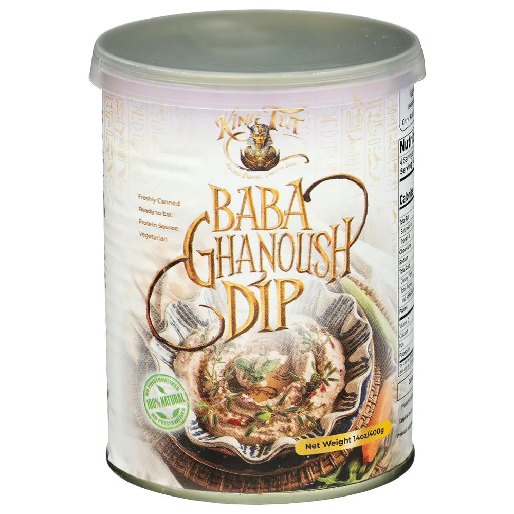King Tut Baba Ghanoush Dip, 14 Ounce -- 6 Per Case
