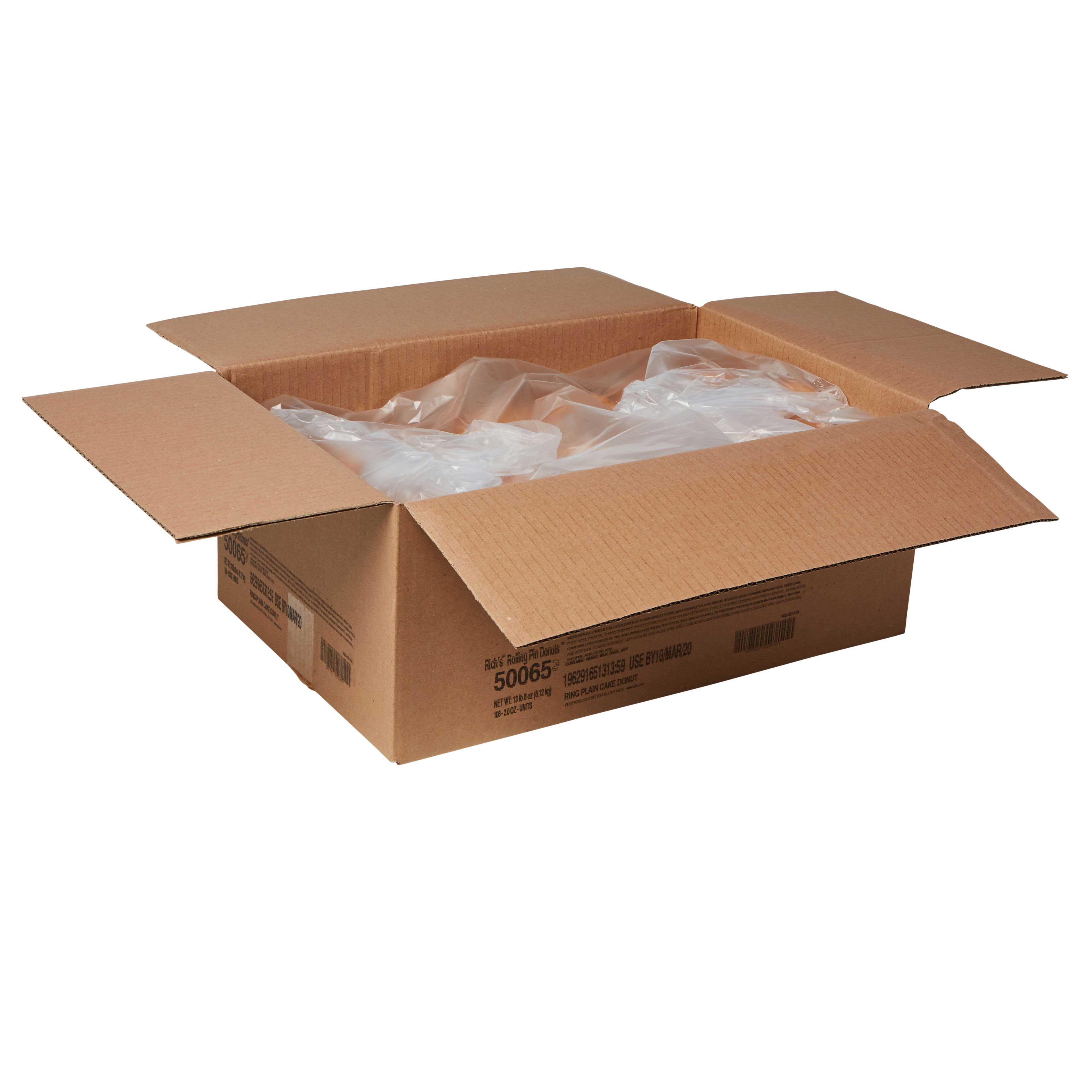 Rolling Pin Plain Cake Donut Ring, 2 Ounce -- 108 Per Case