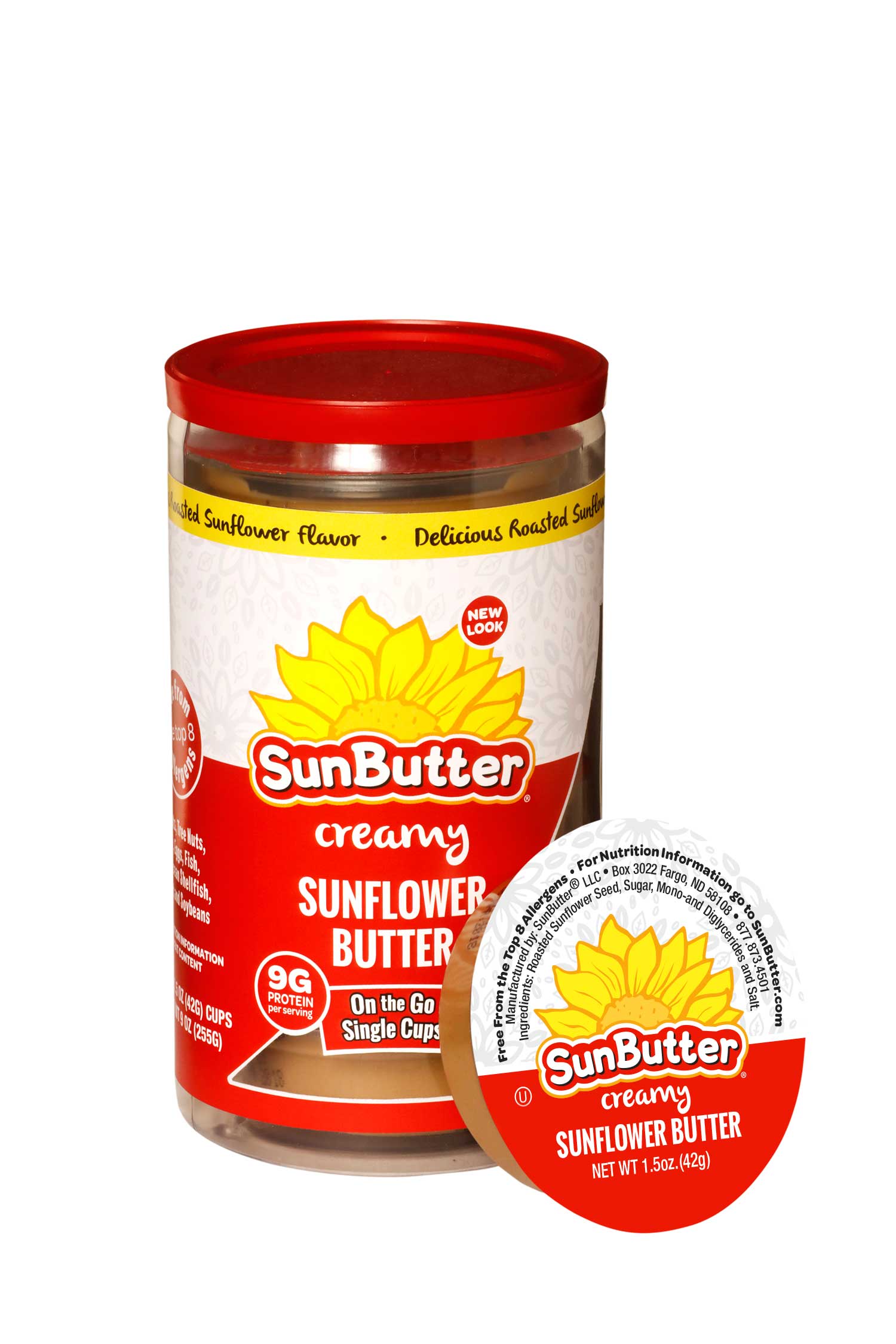 Sunbutter On The Go Creamy Sunflower Spread -- 6 Per Case
