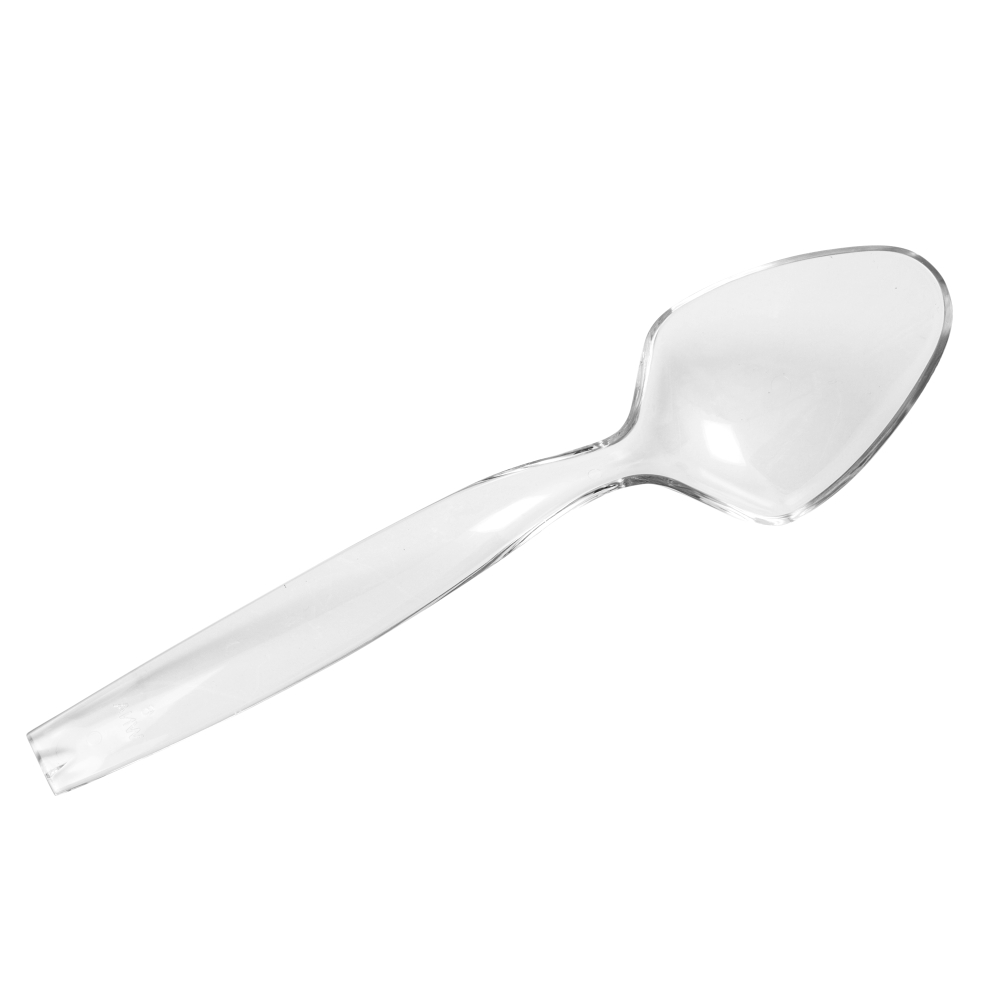 Wna Caterline Polystyrene Clear Serving Spoon, 9 Inch -- 144 Per Case