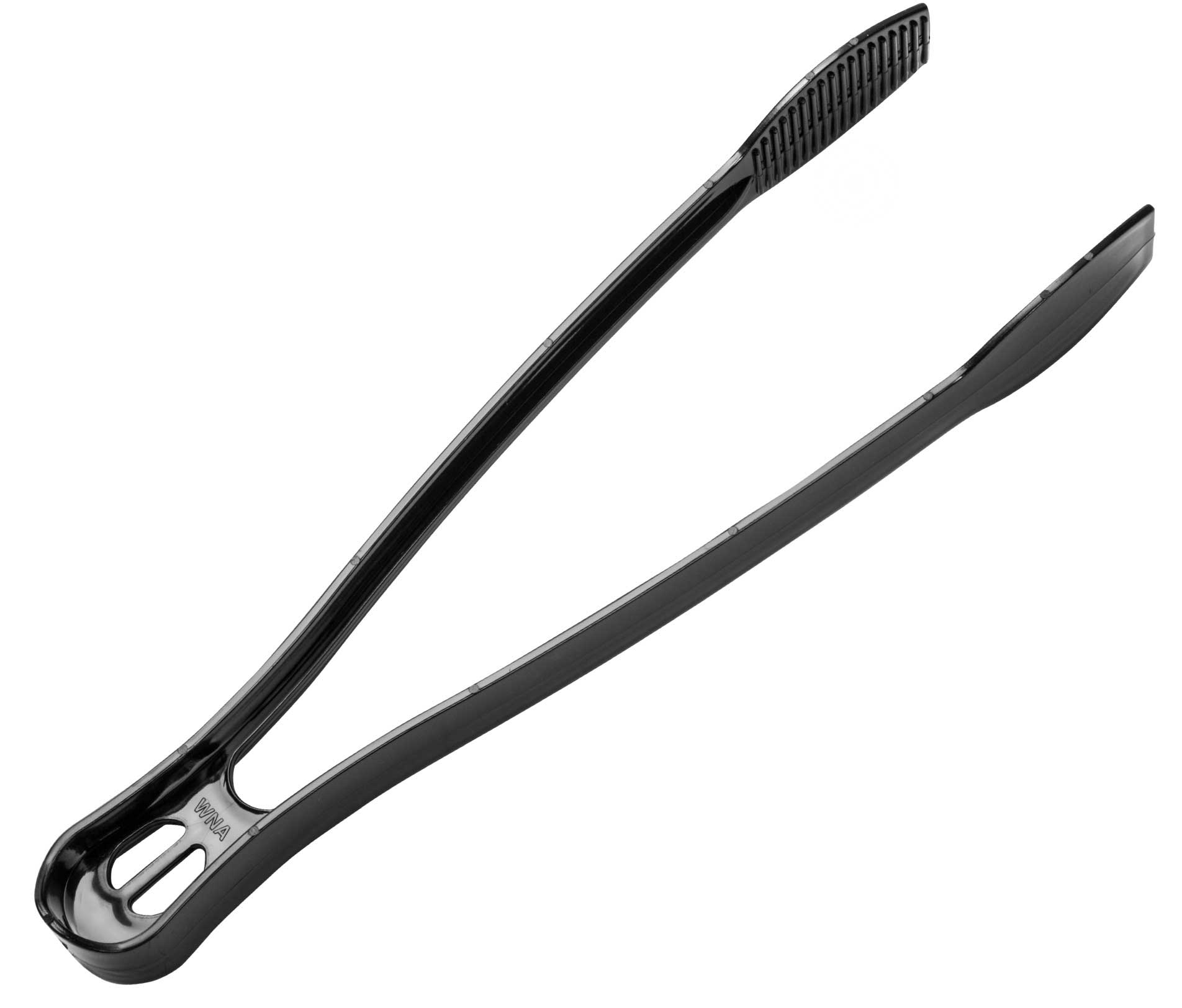 Wna Caterline Pack Black Plastic Utensil Serving Tong, 9 Inch -- 48 Per Case