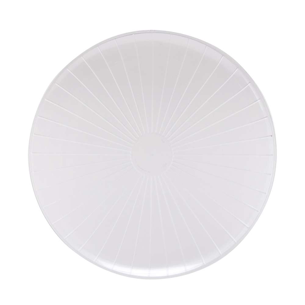 Wna Caterline Clear Polystyrene Round Rigid Tray, 16 Inch -- 25 Per Case
