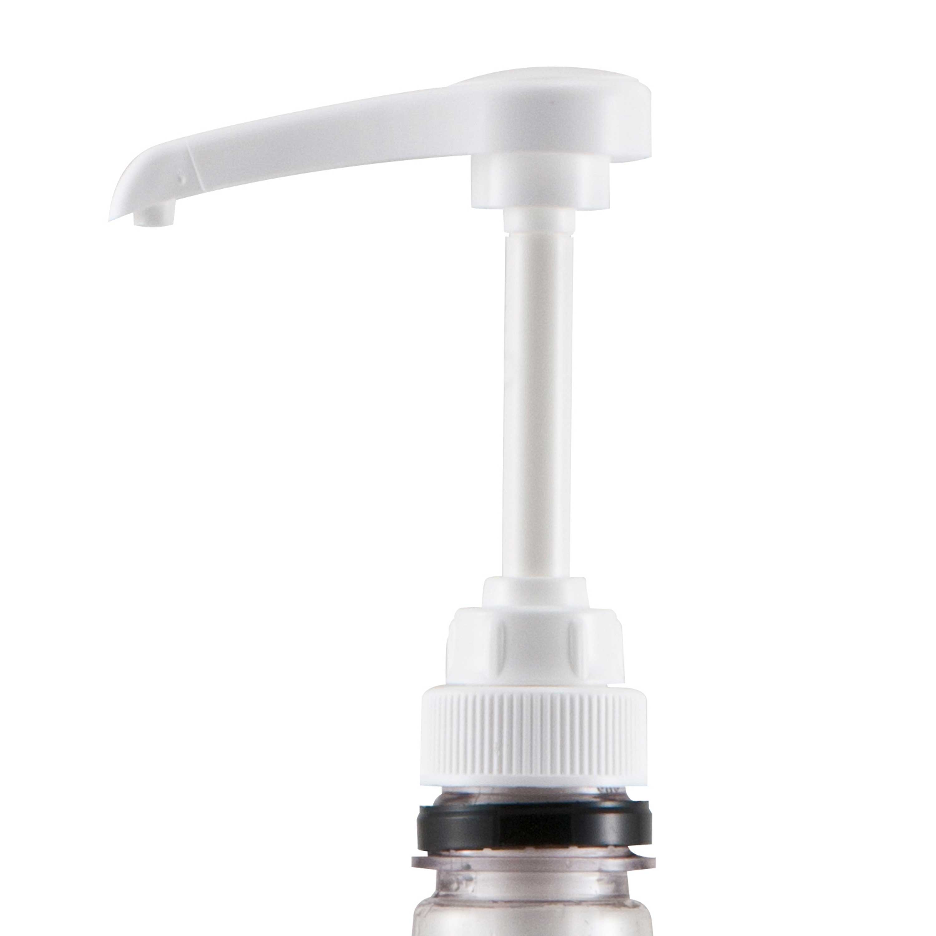 Monin White Pump For 1 Liter Plastic Syrup Bottle