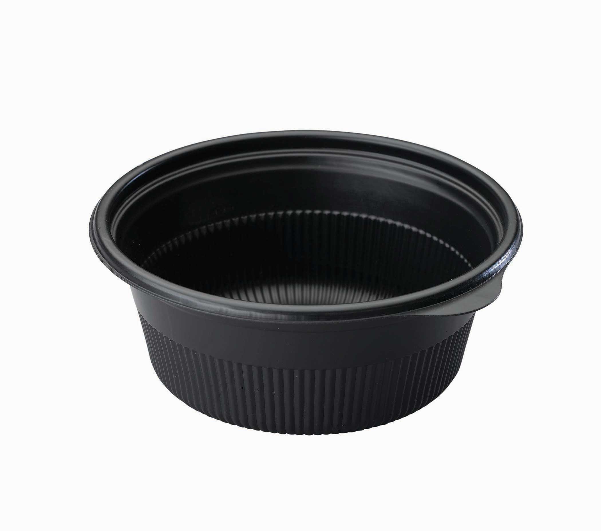 D & W Fine Pack Polypropylene Black Cruiser Bowl, 16 Ounce -- 624 Per Case