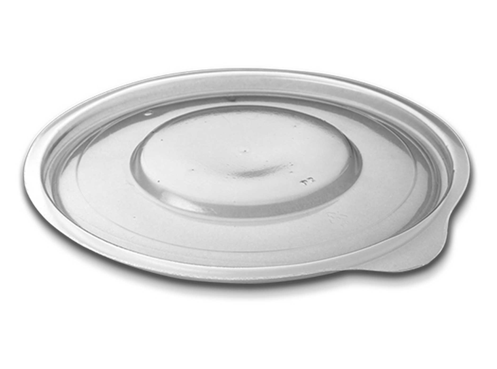 D & W Fine Pack Polypropylene 1mm Clear Large Cruiser Bowl Lid Only -- 624 Per Case