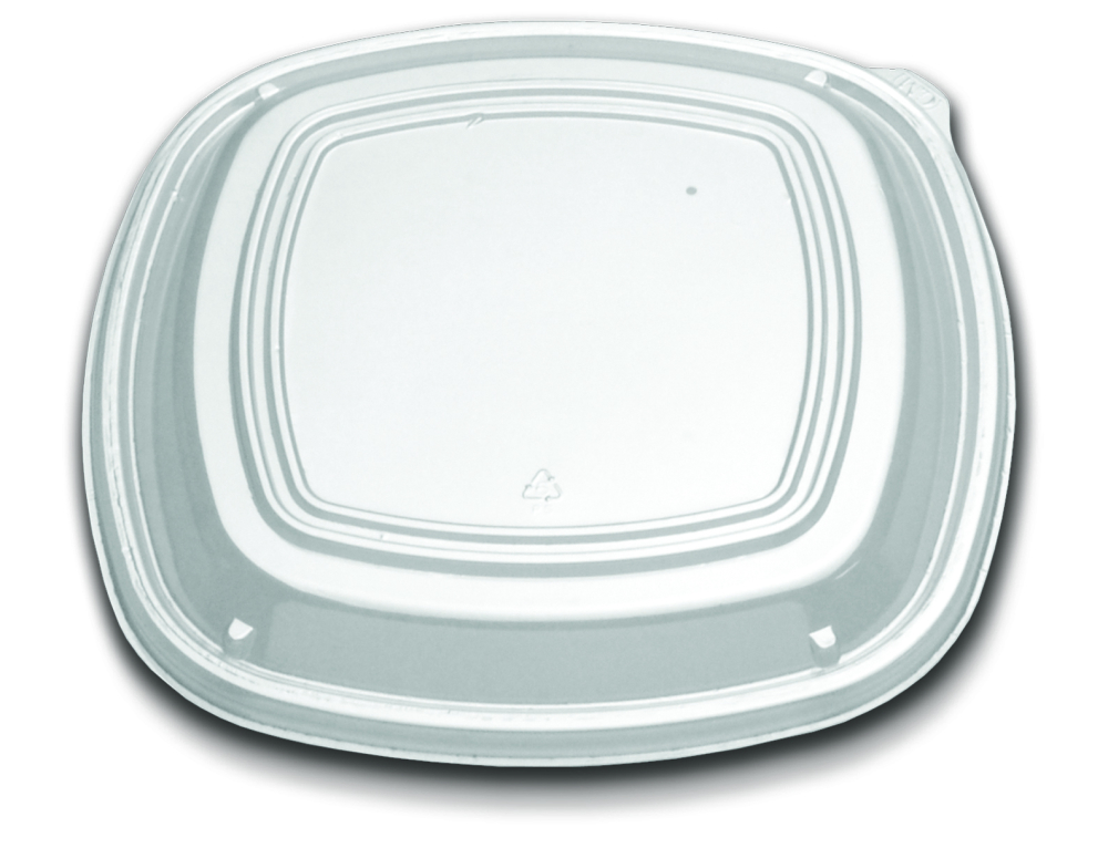Forum Clear Plastic Low Dome Lid Only, 10.25 Inch -- 200 Per Case