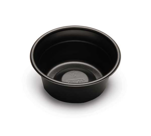 D&w Fine Pack Polystyrene Black All Purpose Fruit And Deli Cup, 5 Ounce -- 1000 Per Case