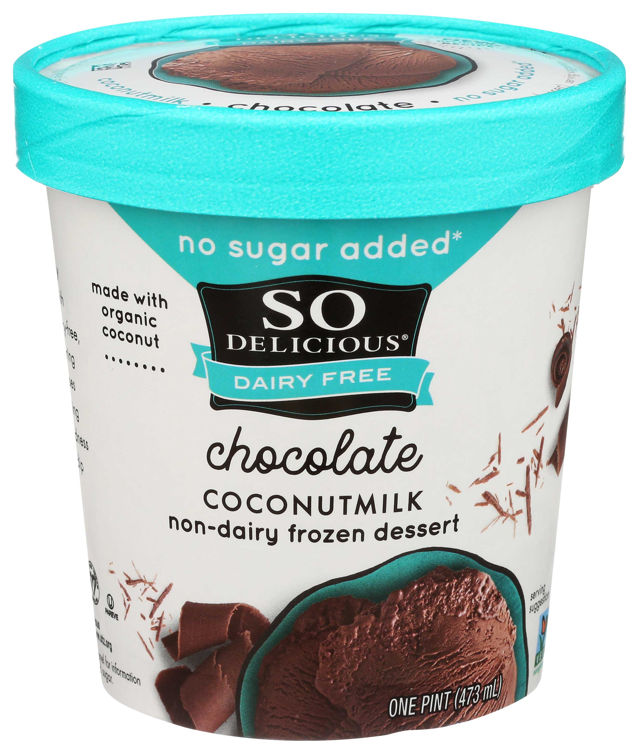 So Delicious Chocolate Coconut Milk Frozen Dessert, 1 Pint -- 8 Per Case