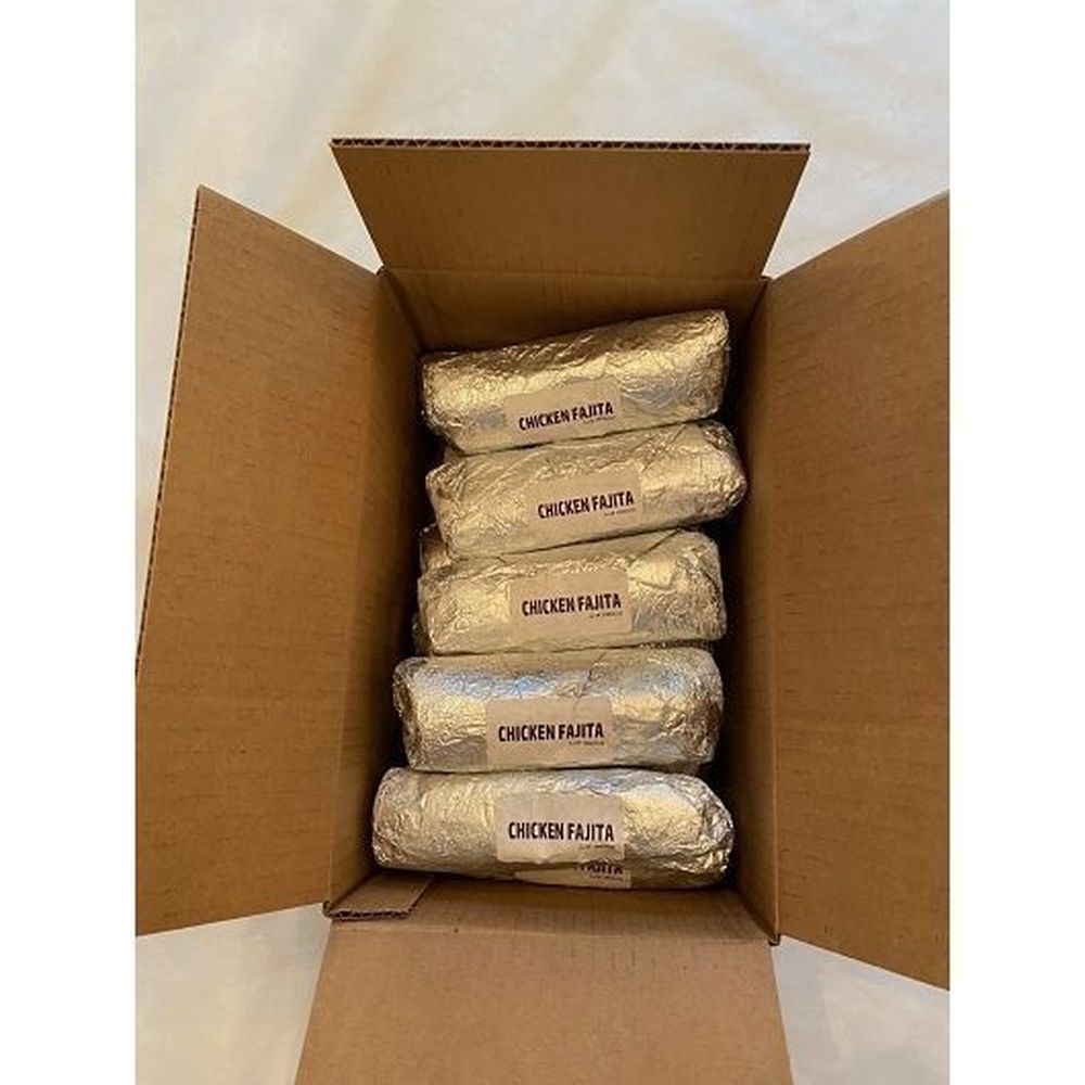 Tres Picosos Chicken Fajita With Black Bean Rice Burrito -- 20 Per Case