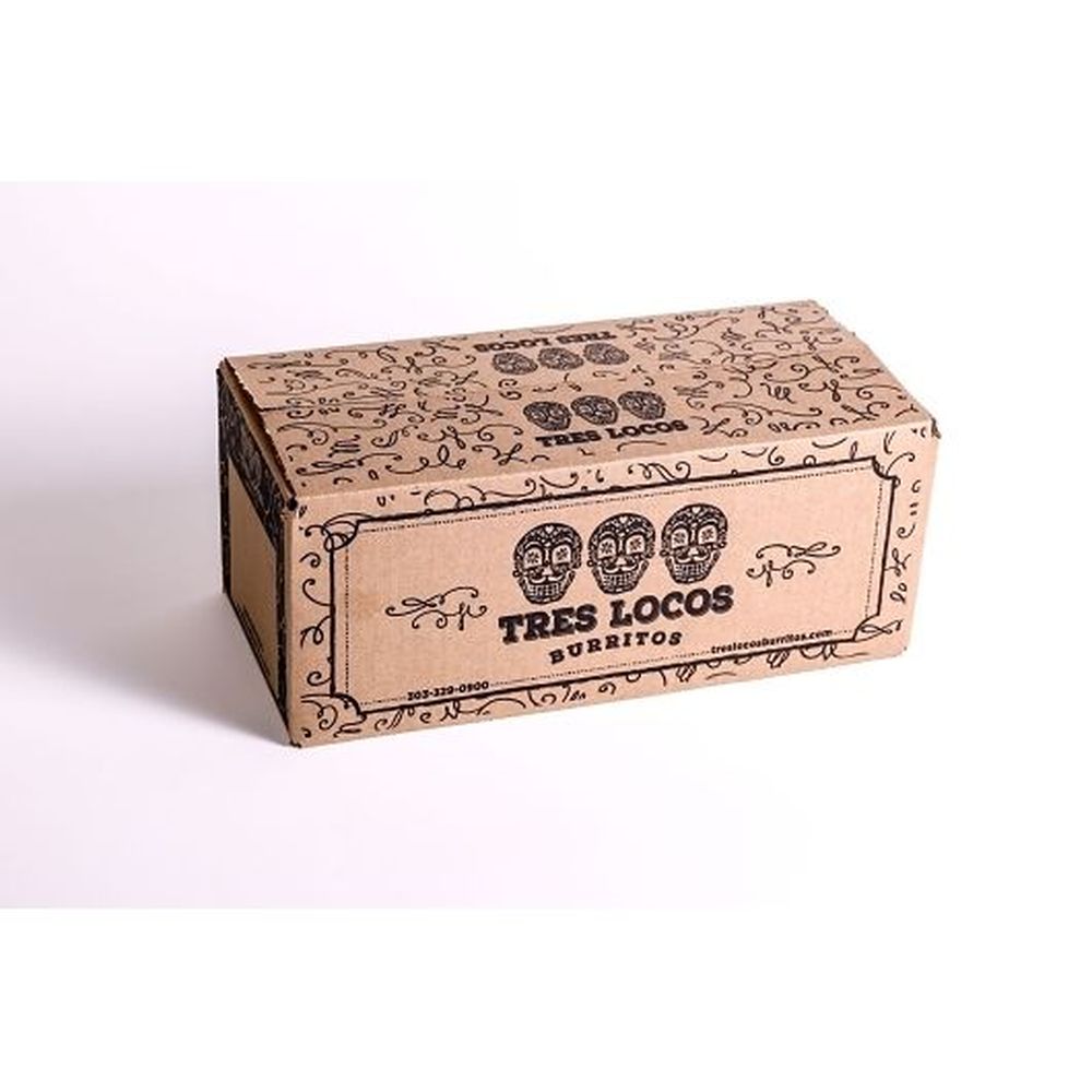 Tres Locos Western Breakfast Burrito, 24 Count