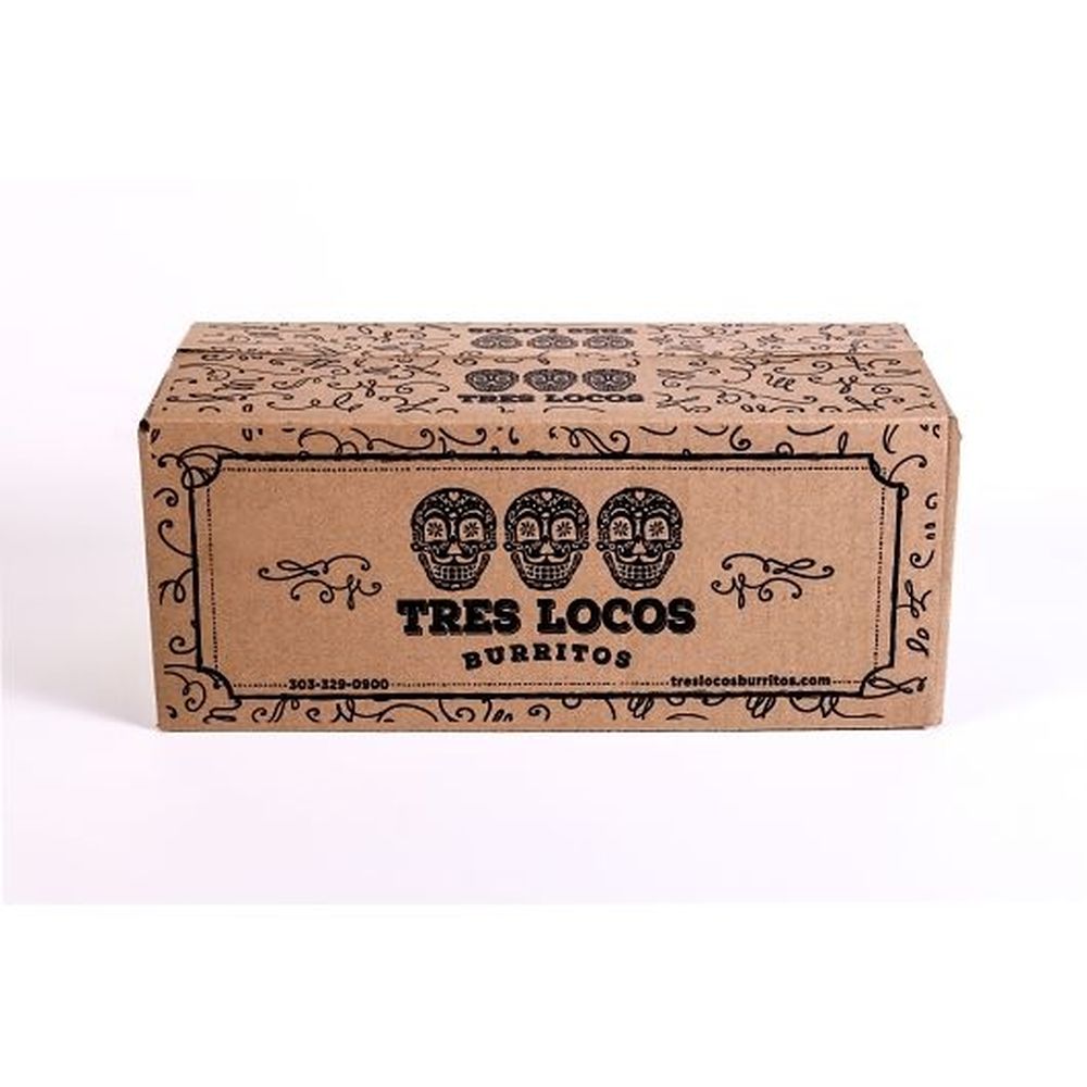 Tres Locos Pork Carnitas Burrito, 24 Count